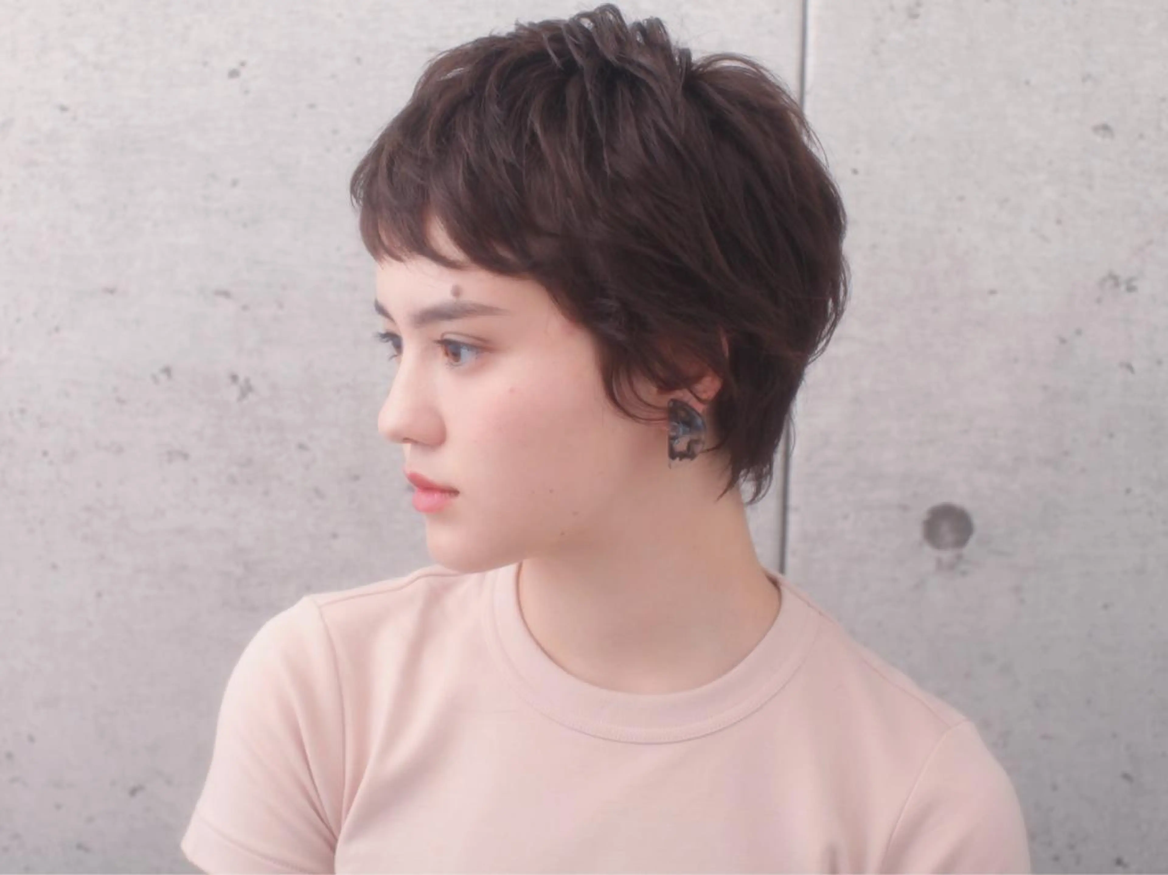 ショート カラー ショートヘア 長井 徹行のヘアスタイル