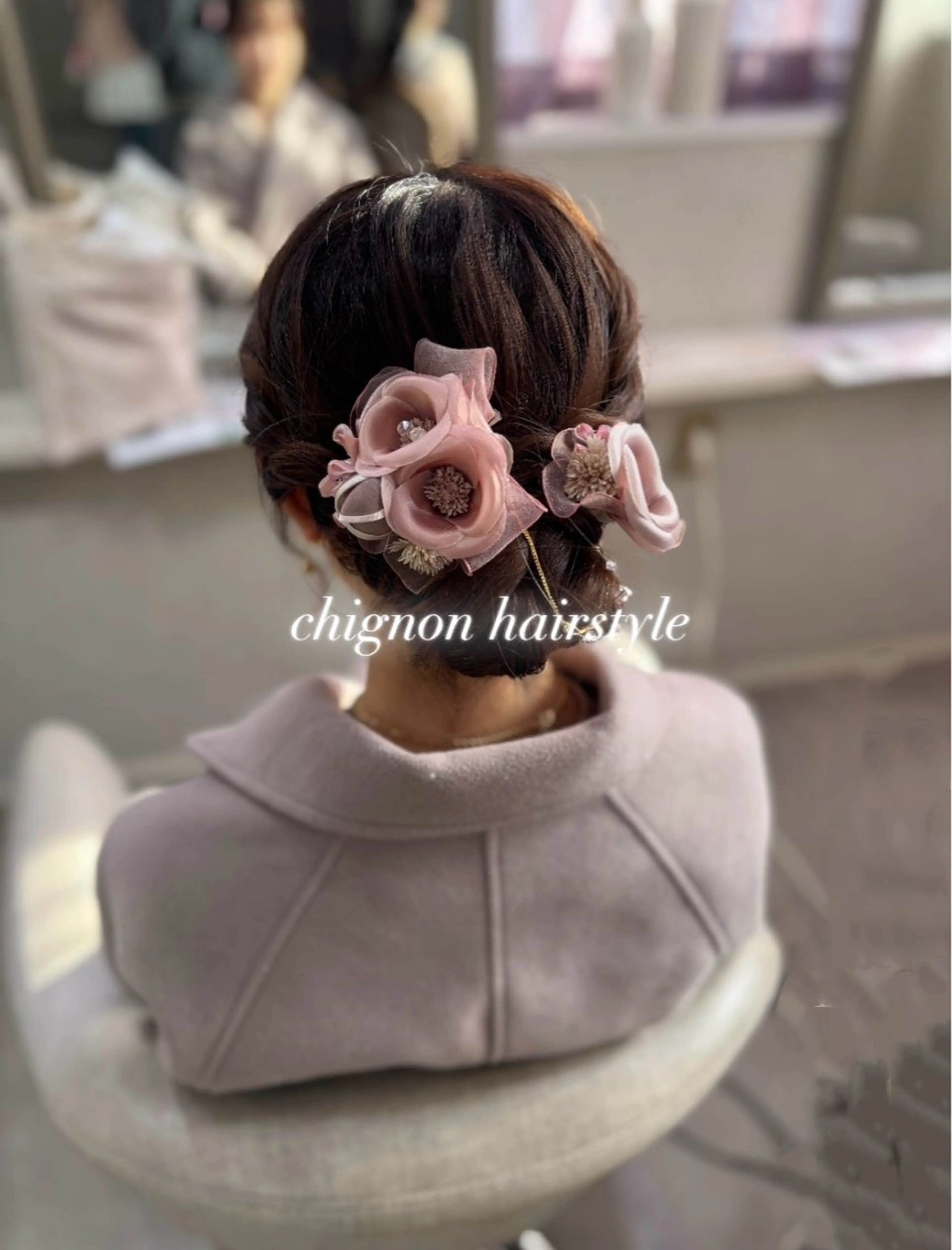 ヘアアレンジ ヘアセット 🫧aika/大宮 /暖色系カラー🫧のヘアスタイル