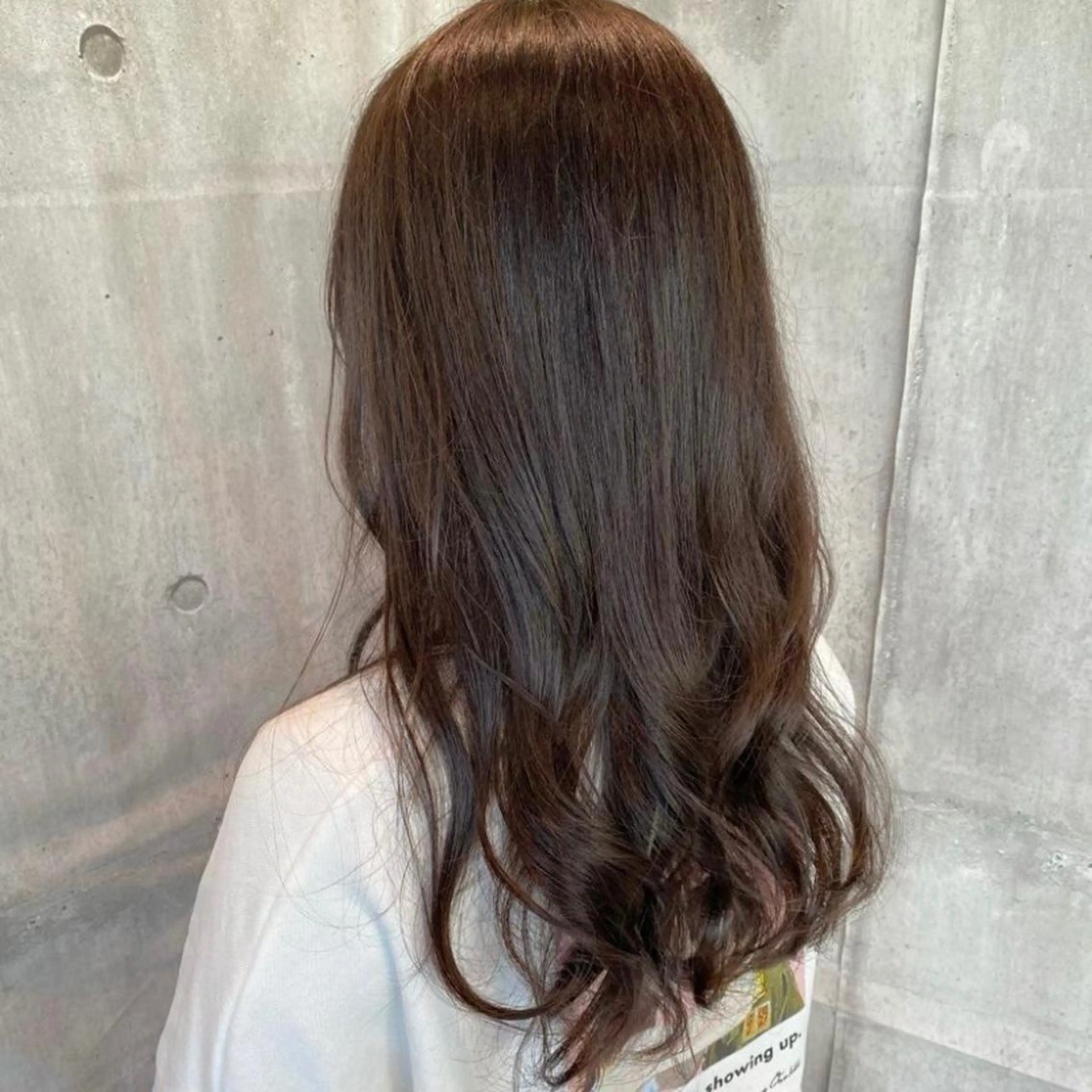 ロング カラー ヘアアレンジ カット ヘアカラー トリートメント YUMA/レイヤー/ 似合わせ/パーマのヘアスタイル