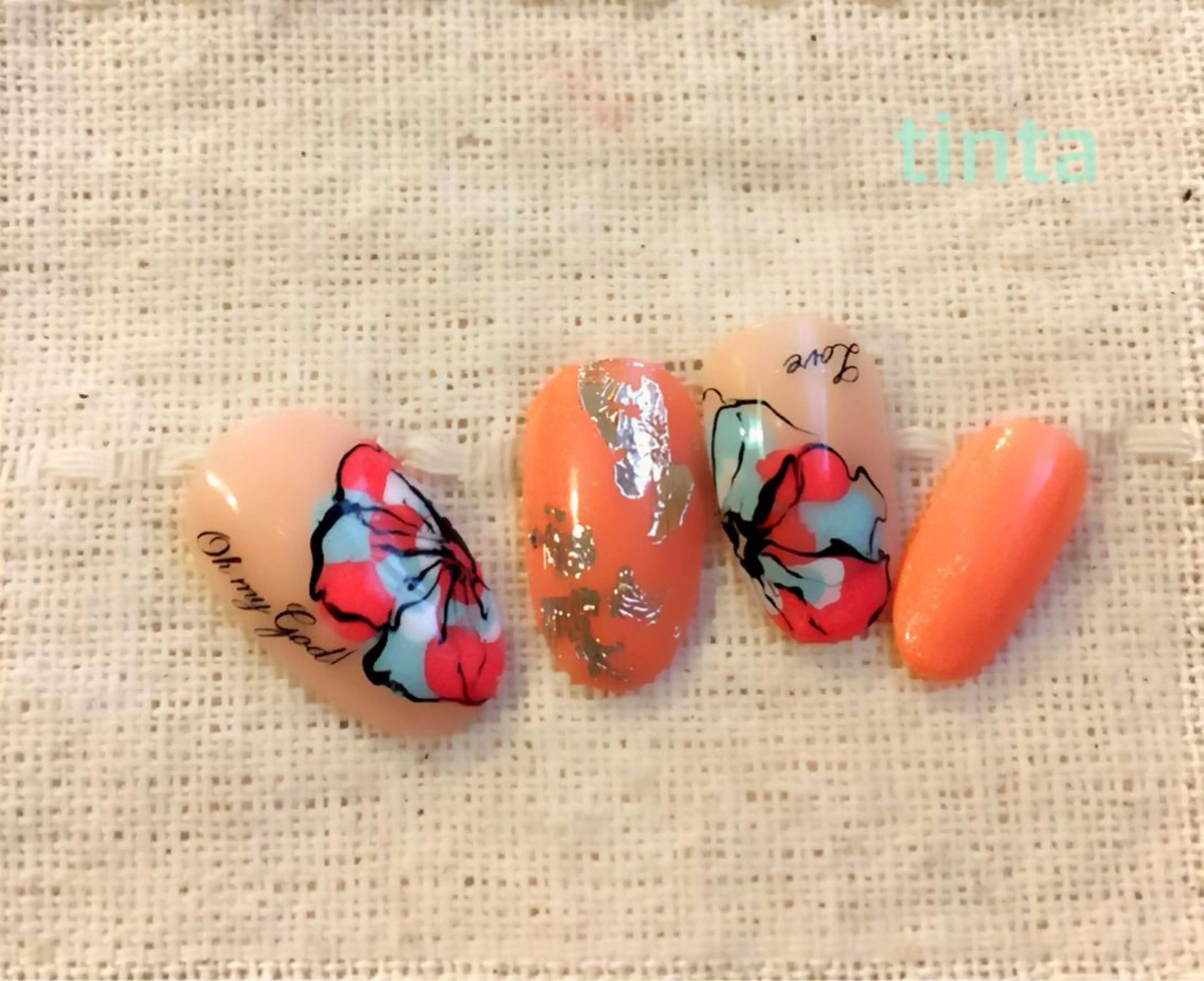 ネイル フラワーネイル 馬場 典子のネイルデザイン