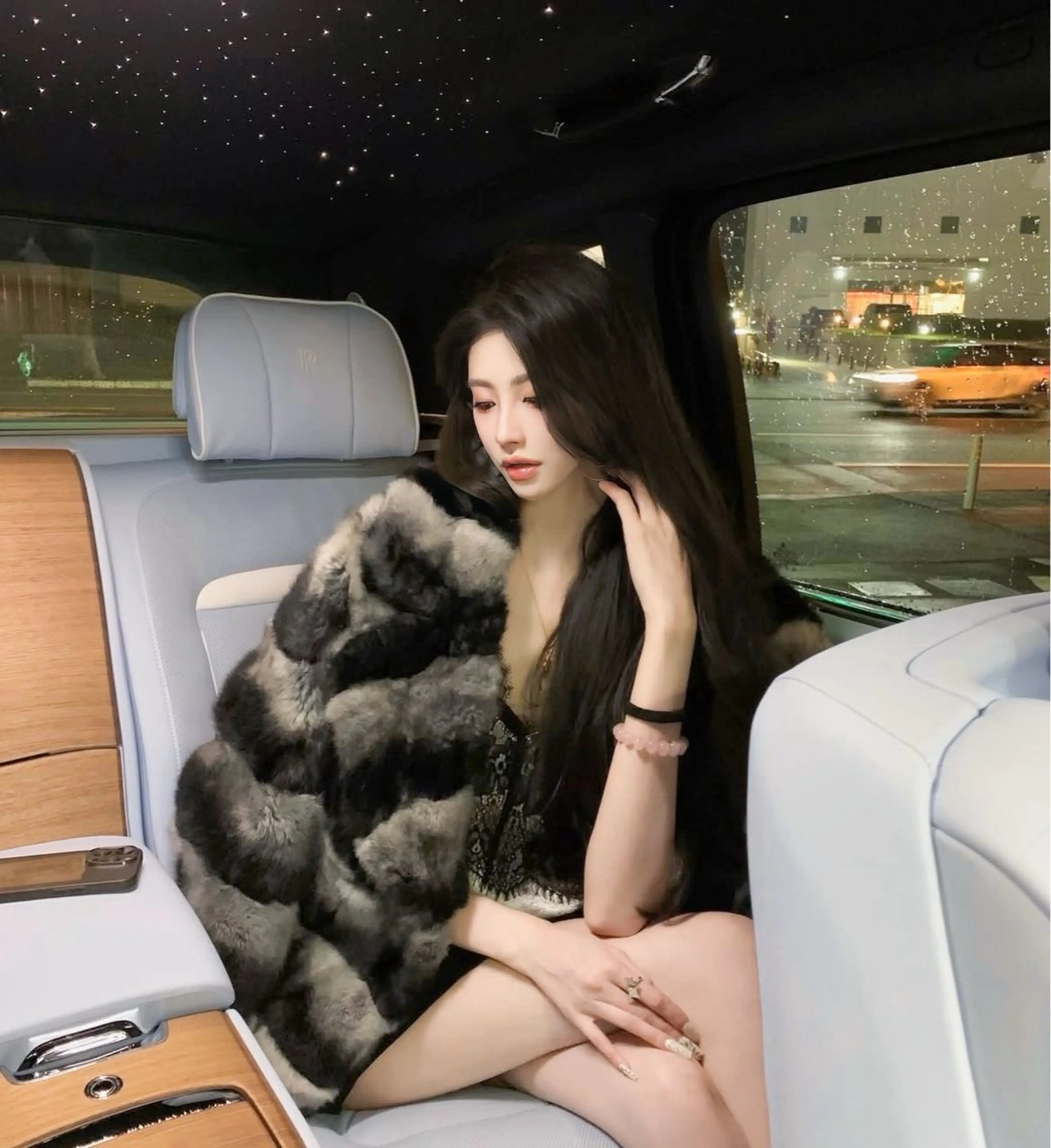 ロング カット ヘアカラー トリートメント 海野翔吾🇨🇳 ワンホンレイヤーのヘアスタイル