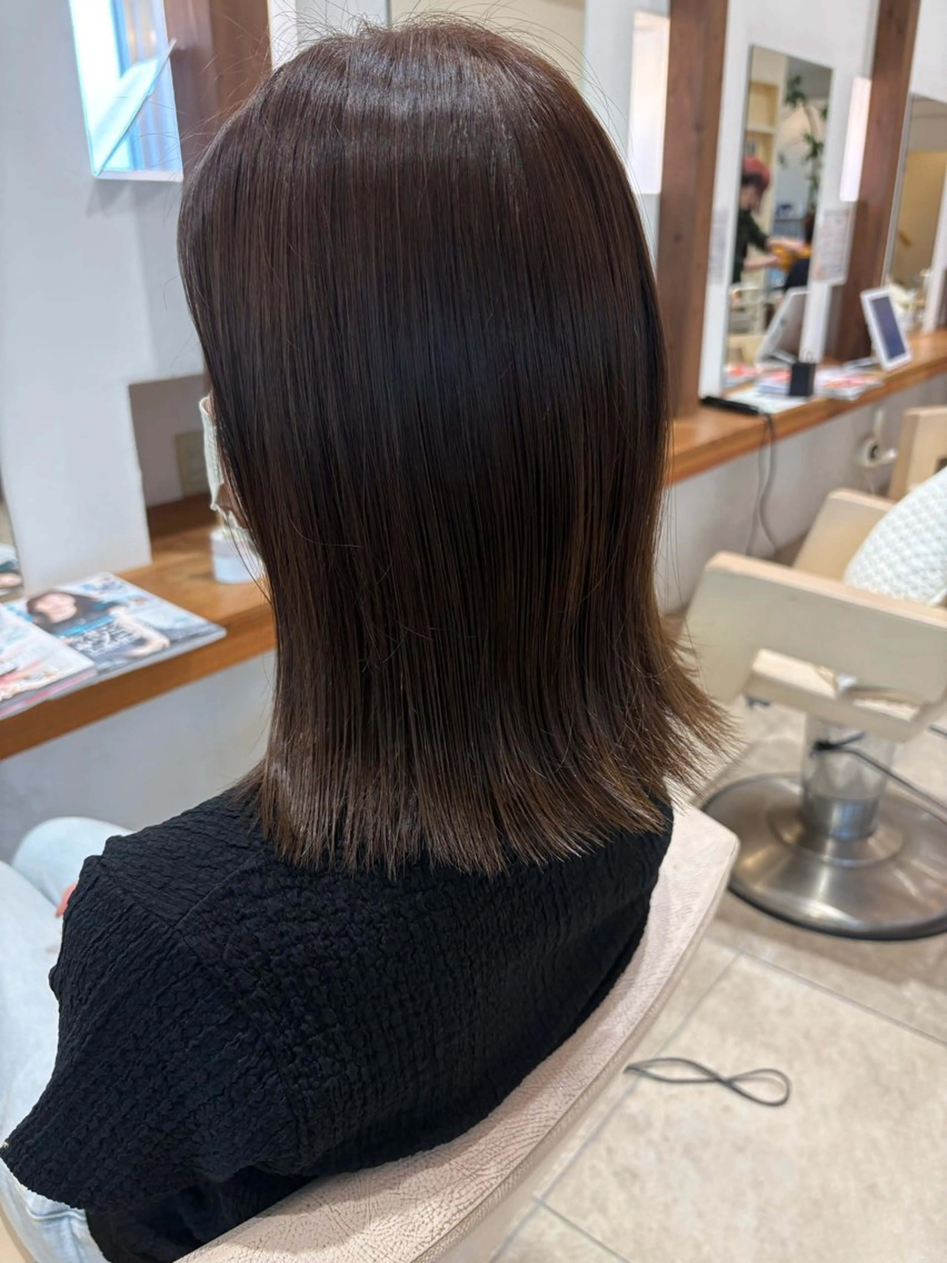 カラー アッシュ アッシュブラウン ブラウンカラー ヘアカラー 奥谷友祐 𓍼ˢ❀のヘアスタイル