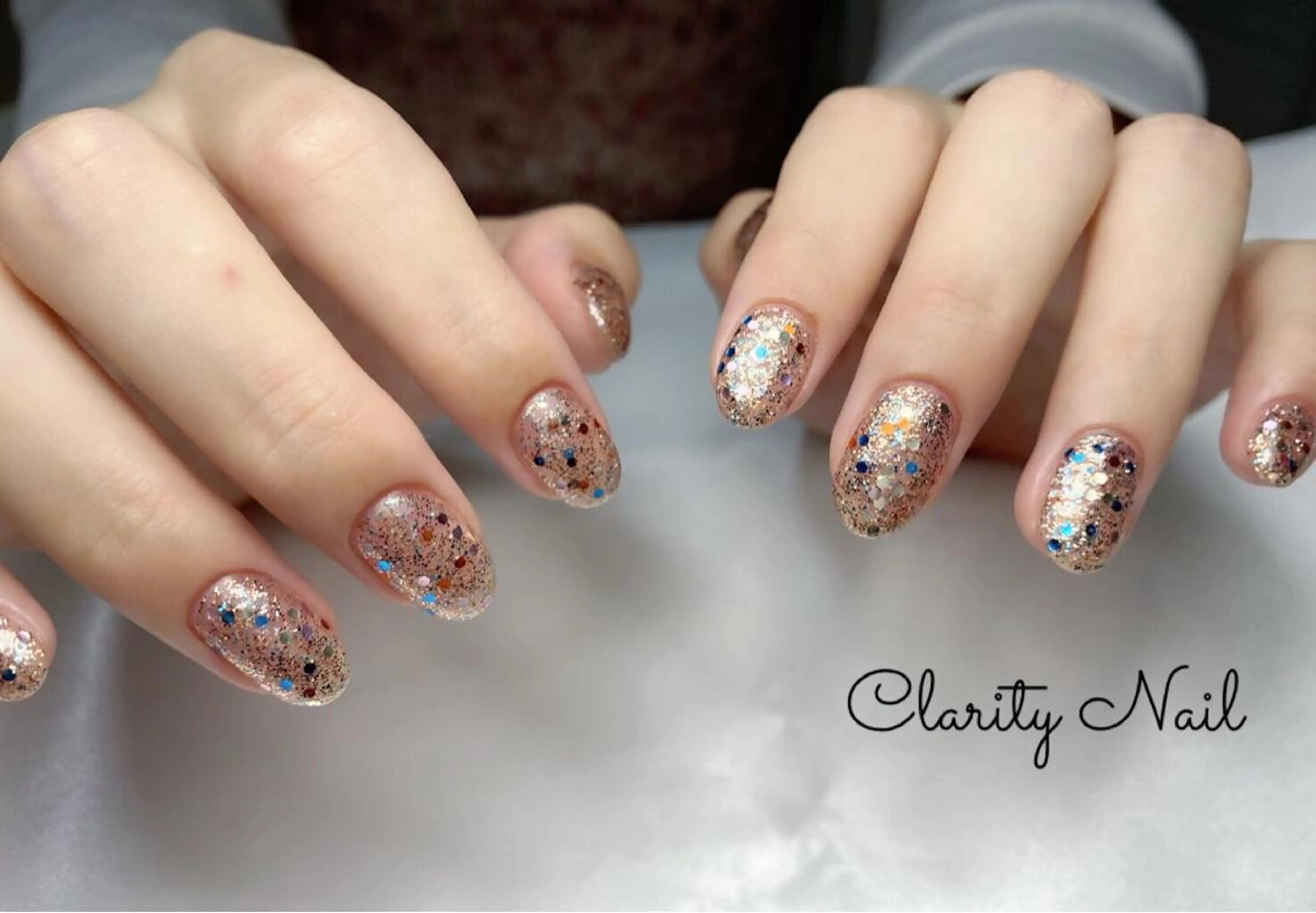 ネイル ワンカラーネイル ハンドネイル Clarity Nailのネイルデザイン