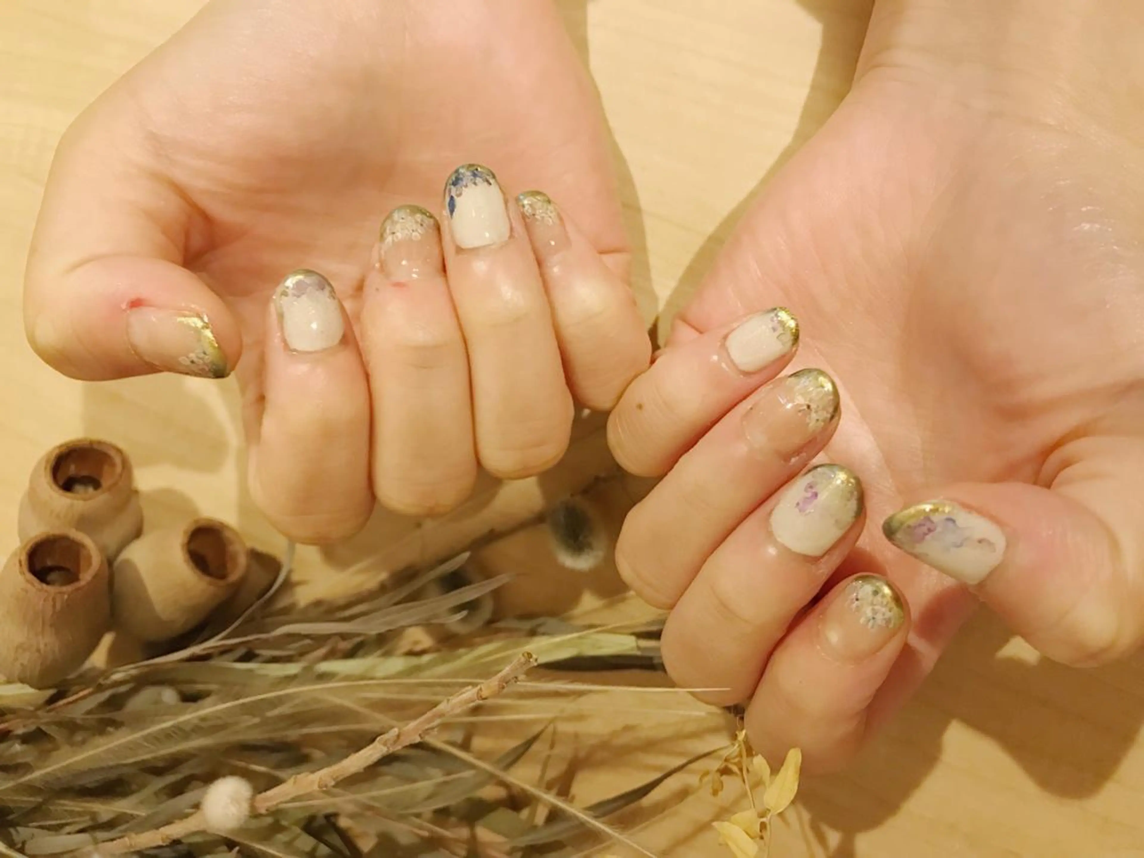 ネイル ハンドネイル フットネイル rebon＊ natsukiのネイルデザイン