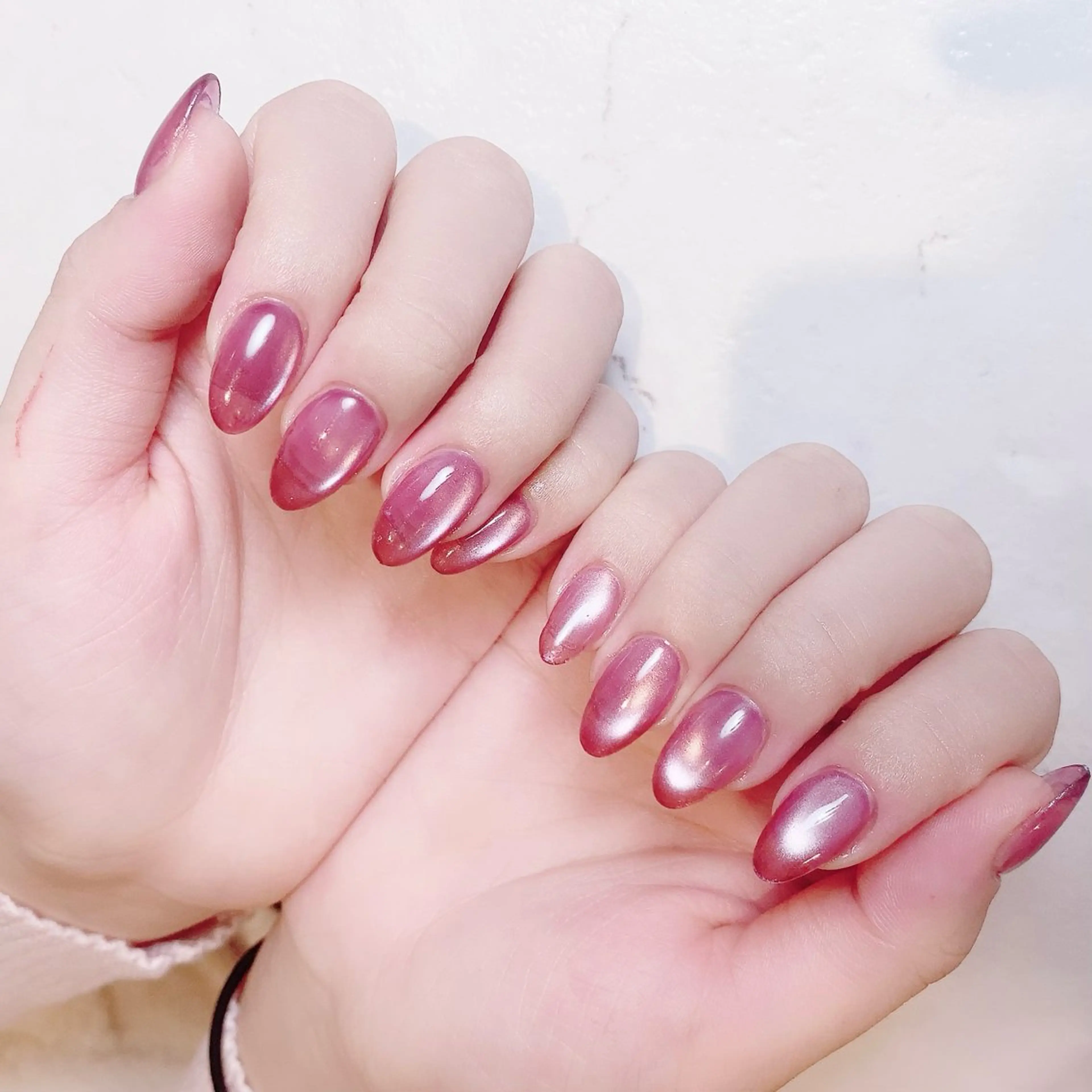 ネイル 長さ出し プライベートサロン Rのネイルデザイン