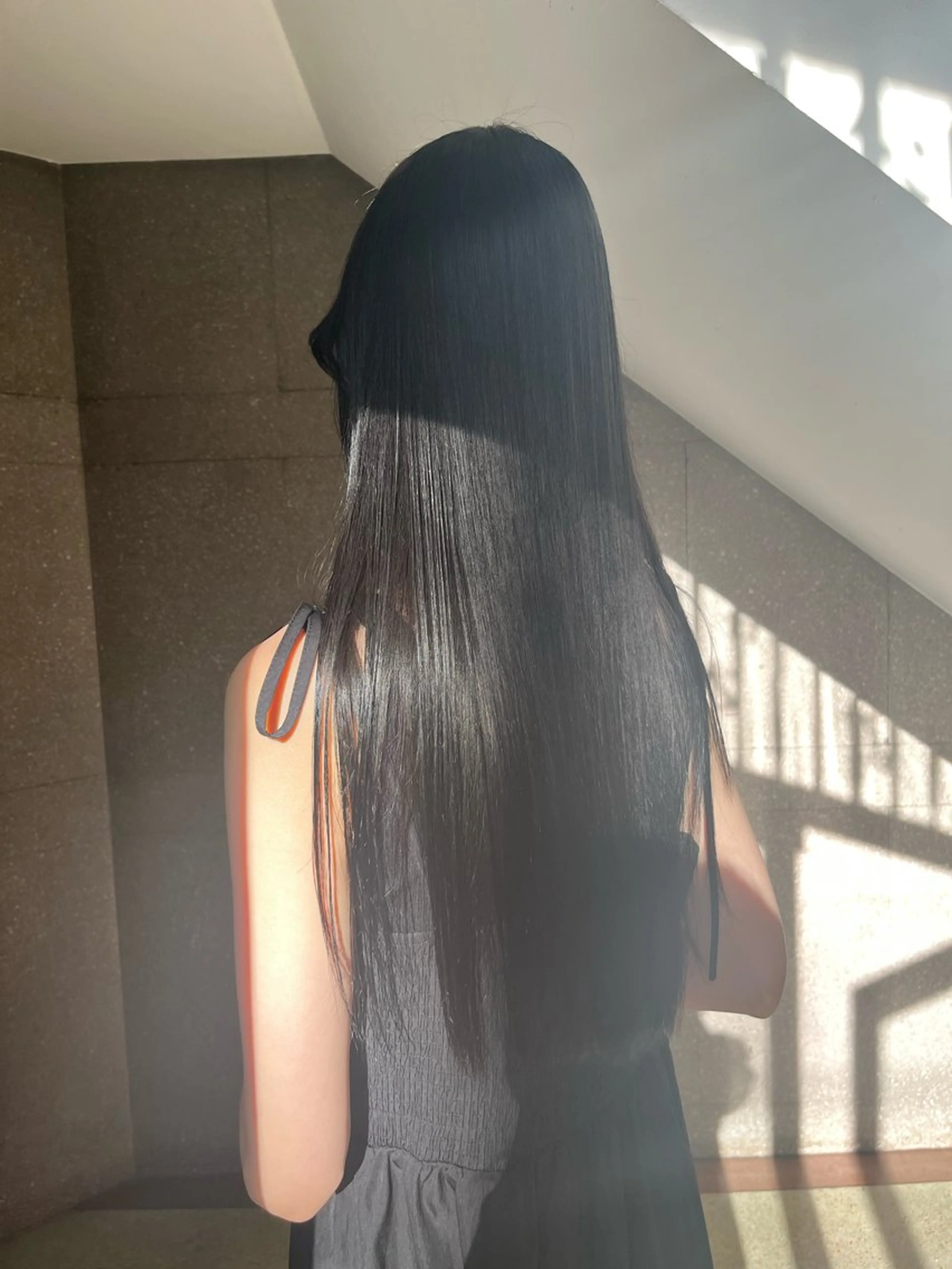 ロング 艶髪color💎髪 質改善ストレート大吉のヘアスタイル