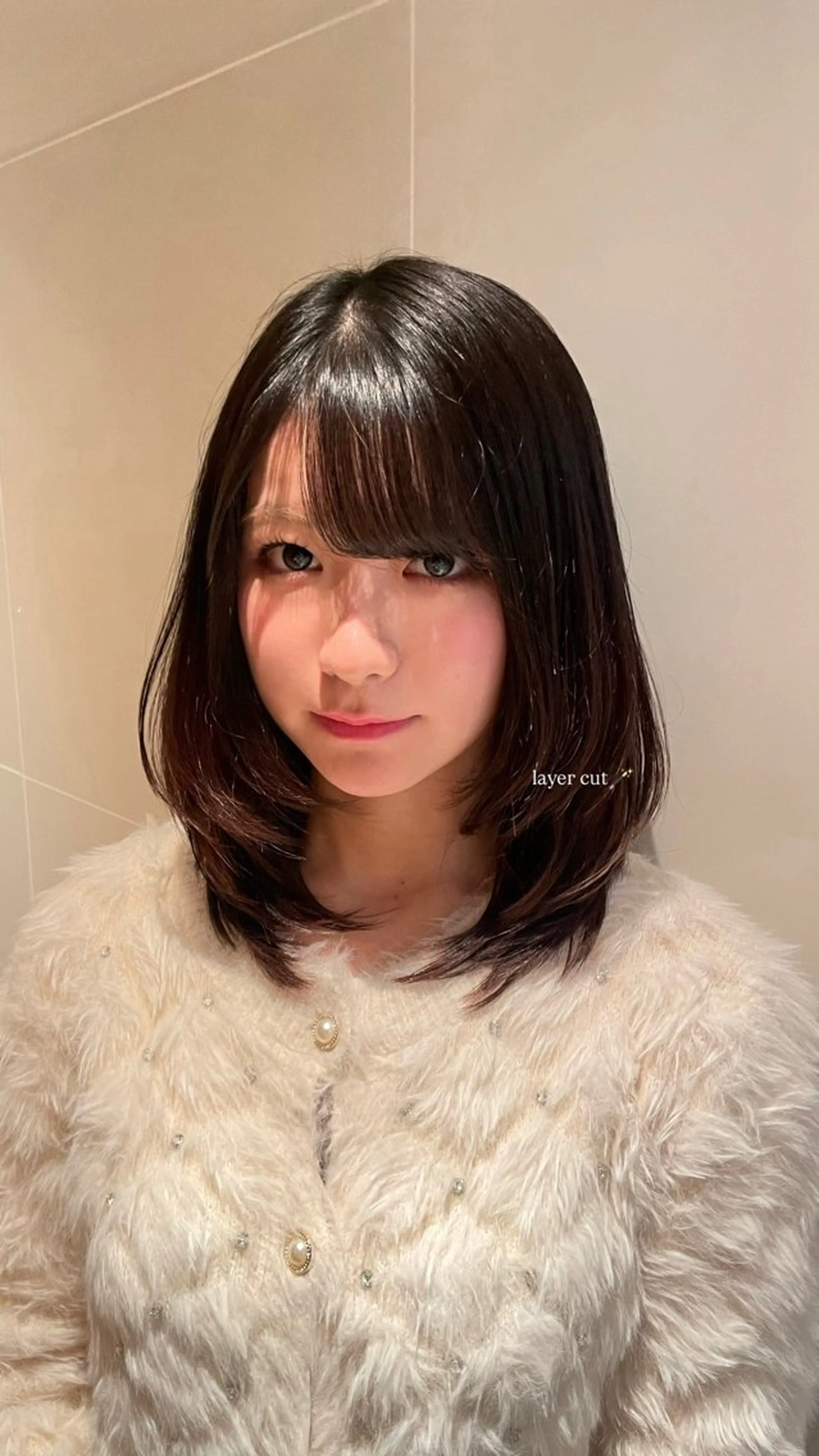 ⭐︎💡レイヤーカット+3step treatment💡⭐︎の写真