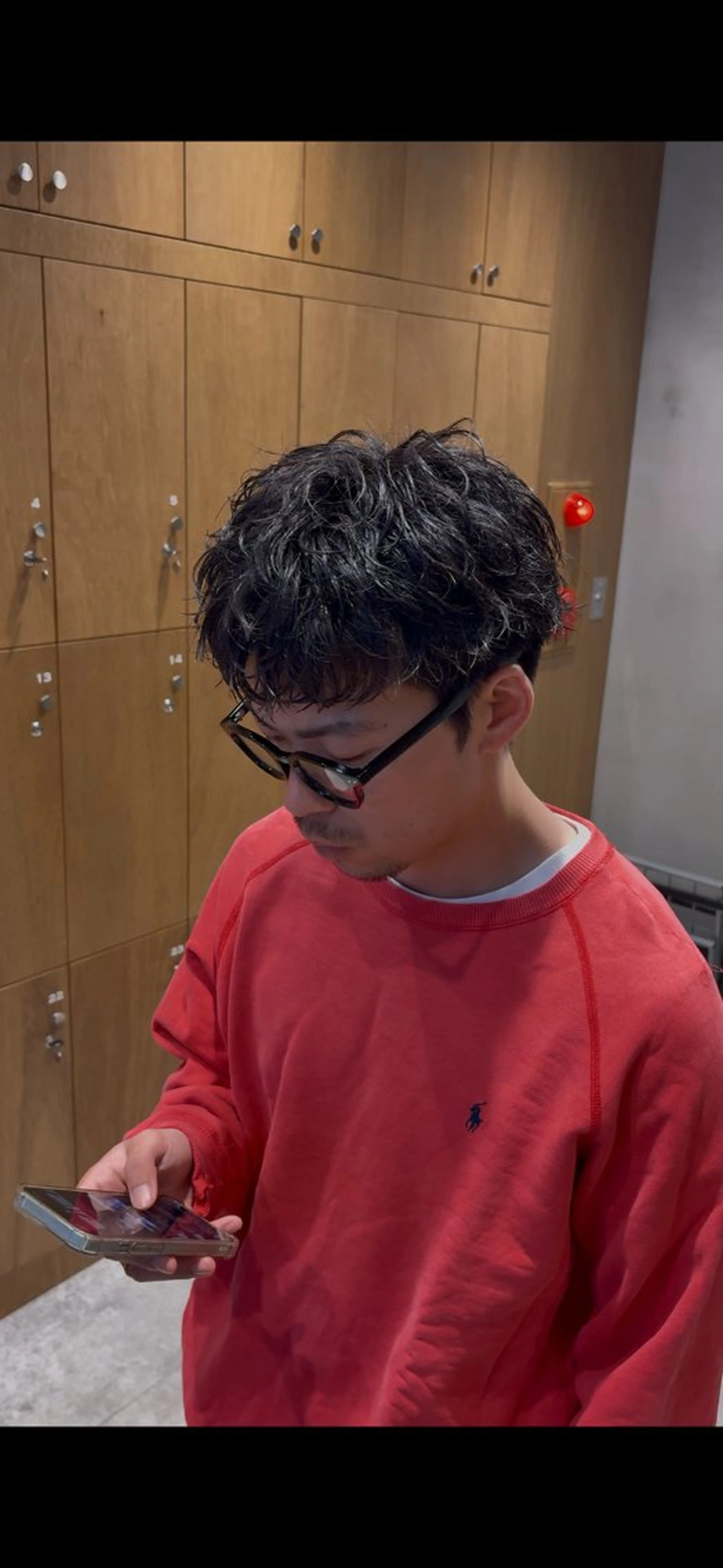 パーマ メンズ カット パーマ fifth 清水睦月のヘアスタイル