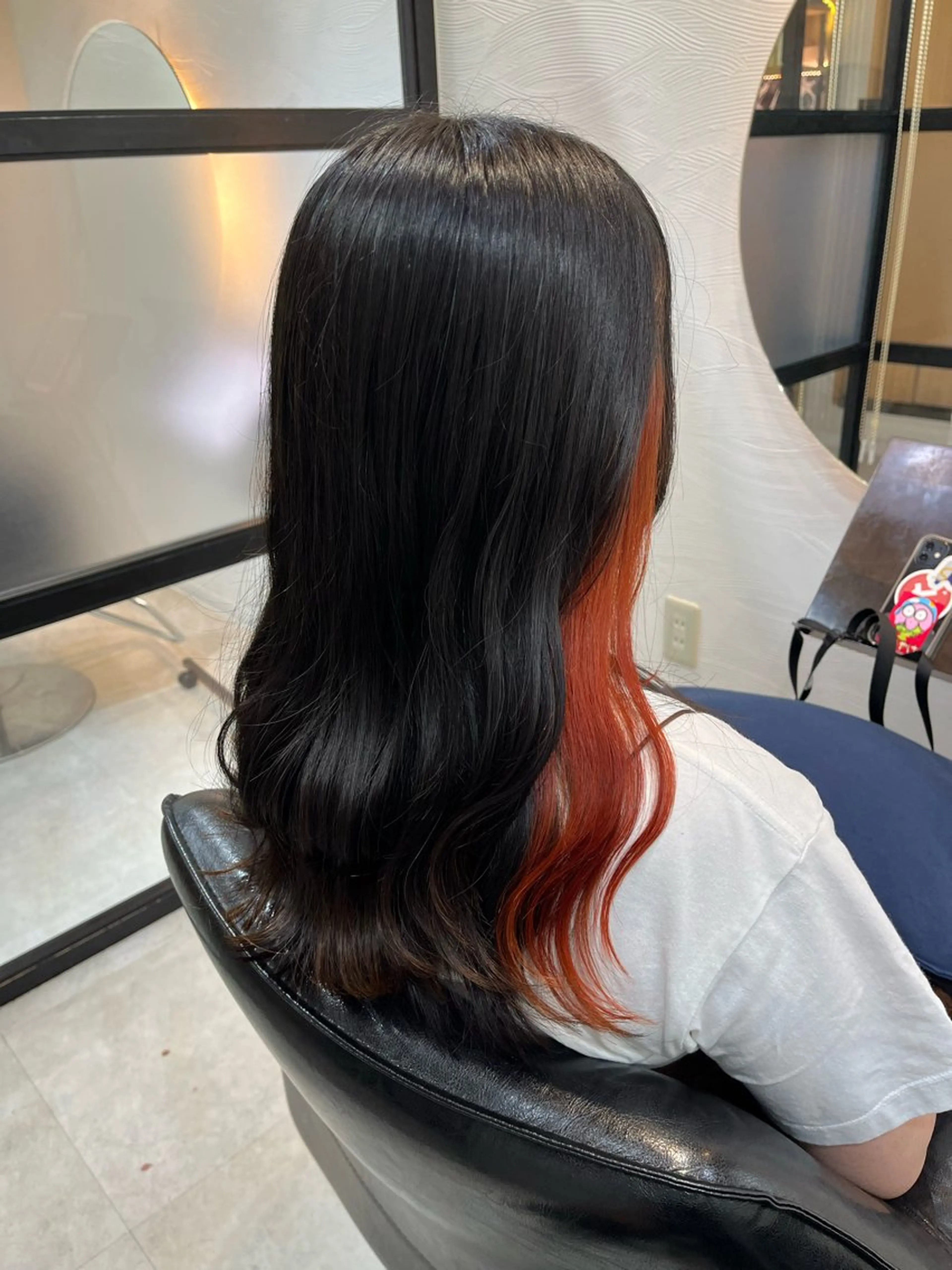 ロング カラー カット ヘアカラー トリートメント 【ニュアンスカラー・ 髪質改善】スズキカナのヘアスタイル