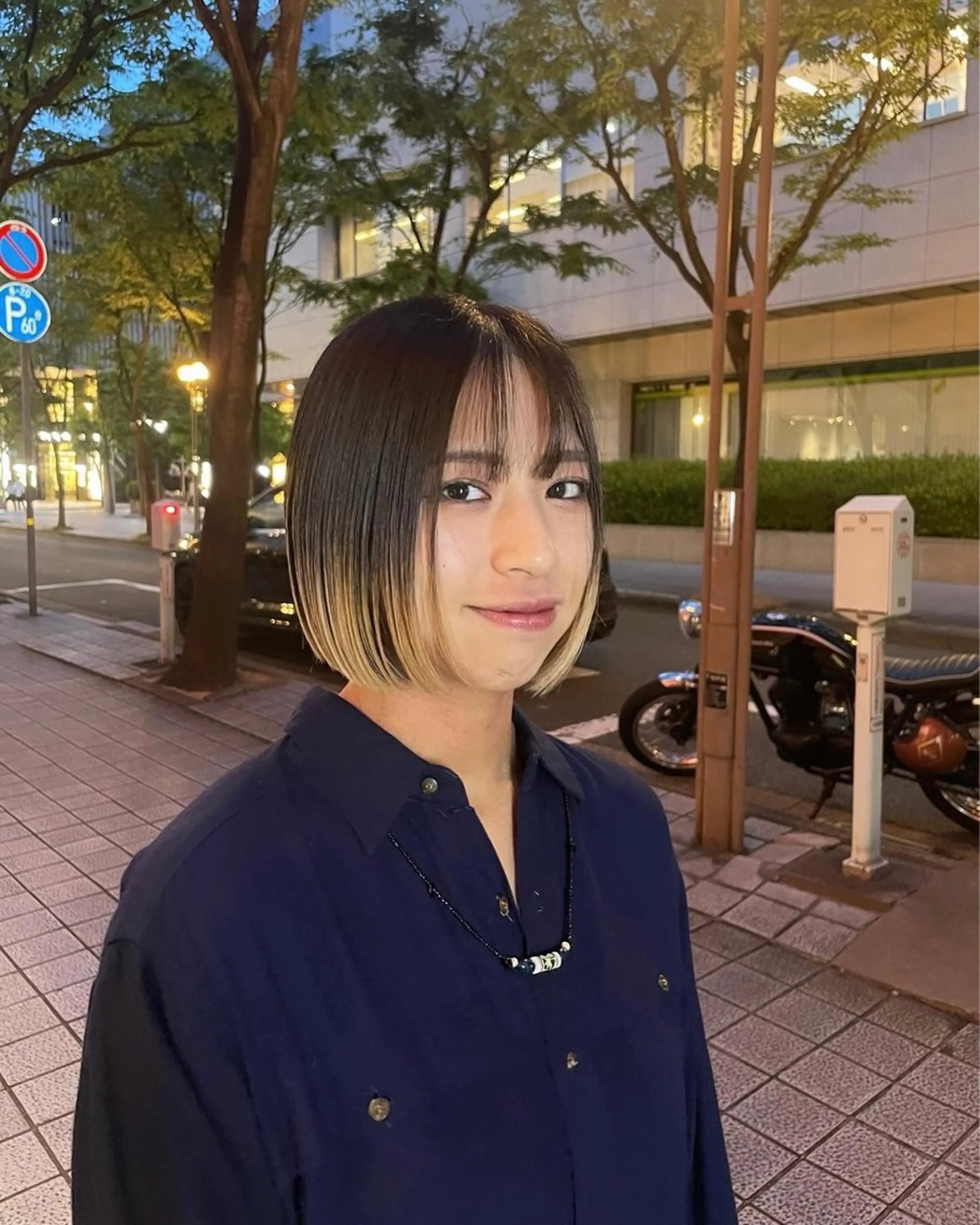 ショート メリケンビューティーパーラー所属・CHIHIRO メリケンビューティーのヘアスタイル