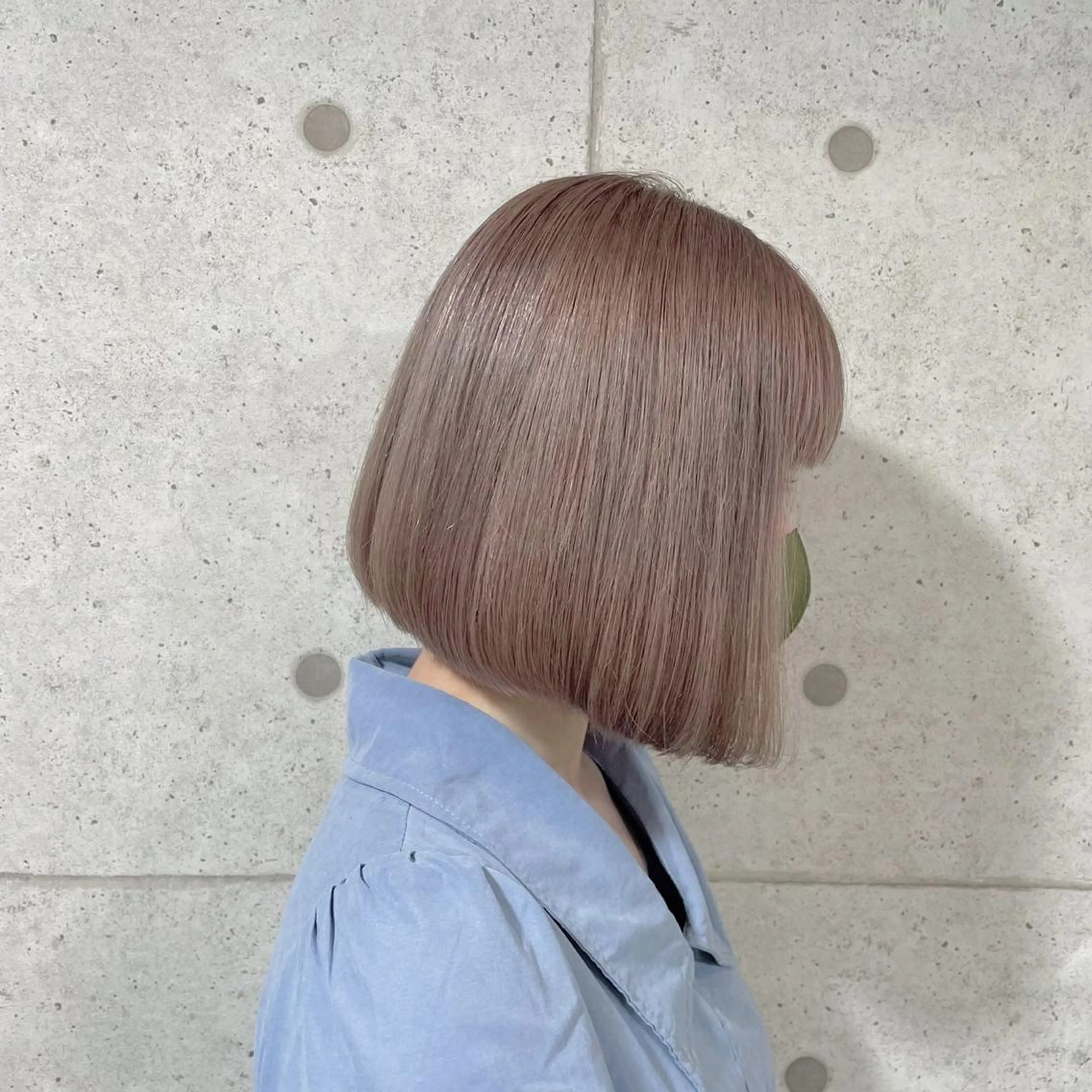 ショート カラー ブリーチ 🌷お洒落推しカラー moe🐰🌷のヘアスタイル