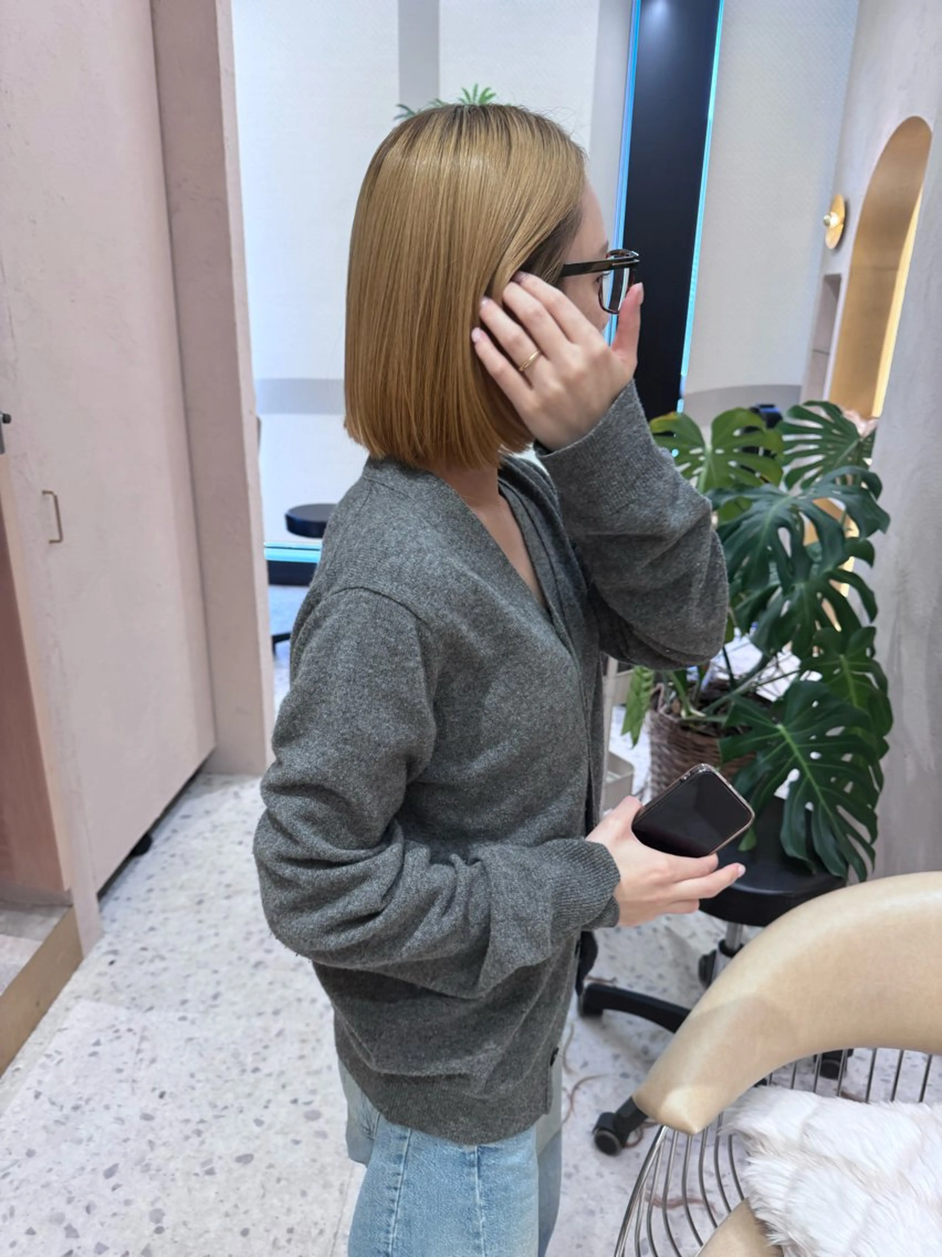 ショート カラー カット ヘアカラー トリートメント レイヤーカット/髪質 改善/矯正🤍吉田のヘアスタイル