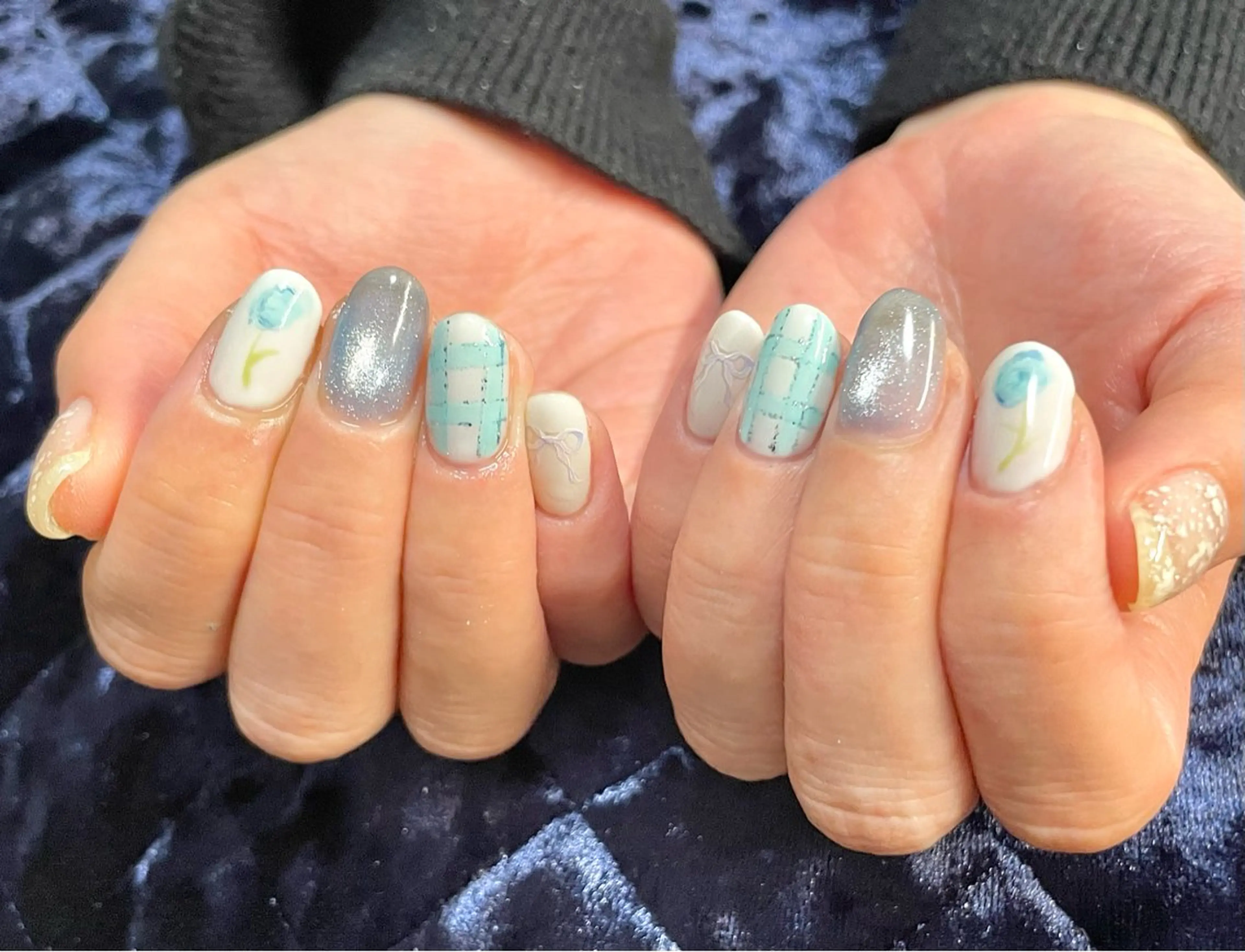 ネイル ハンドネイル ショートネイル専門店 フェルンヴェー代々木のネイルデザイン