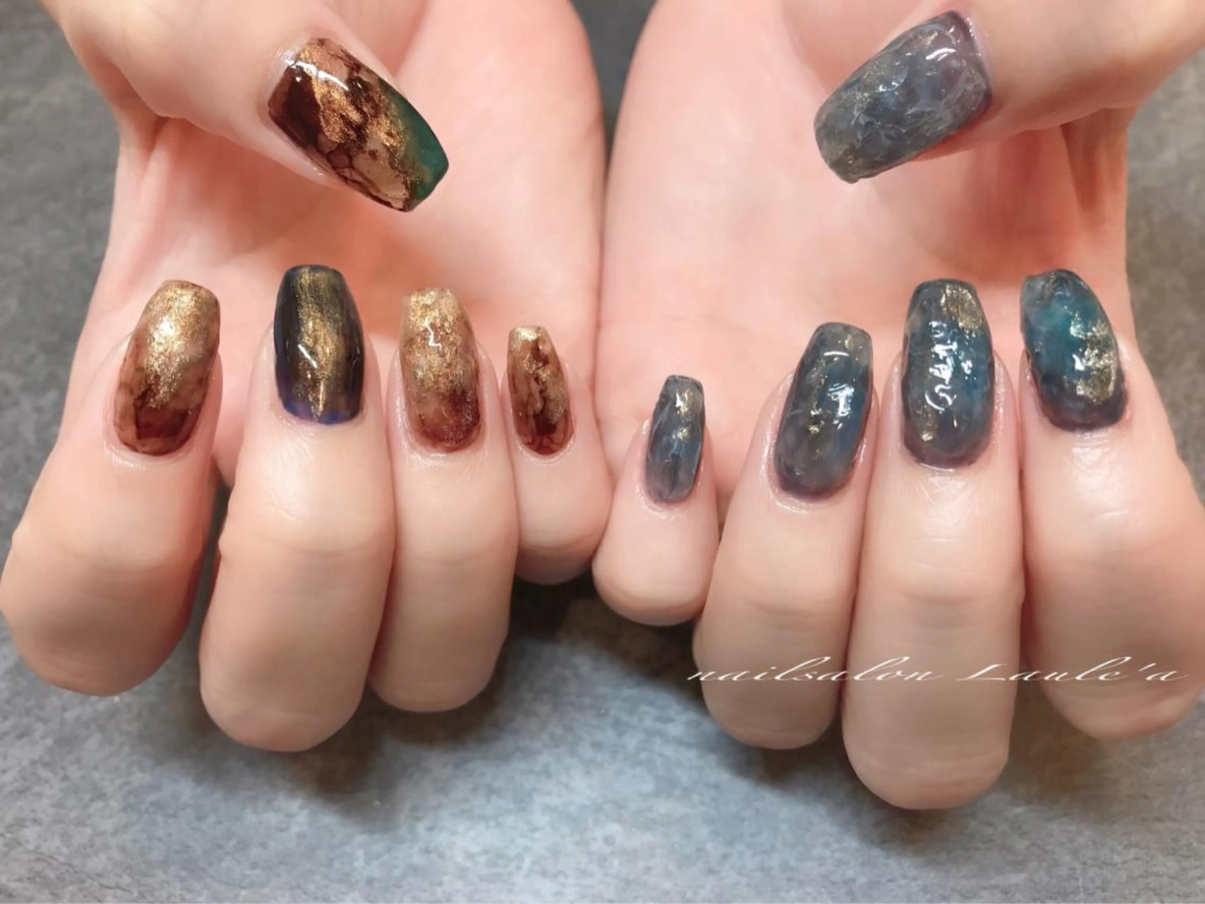ネイル ハンドネイル nailsalon Laule'aのネイルデザイン