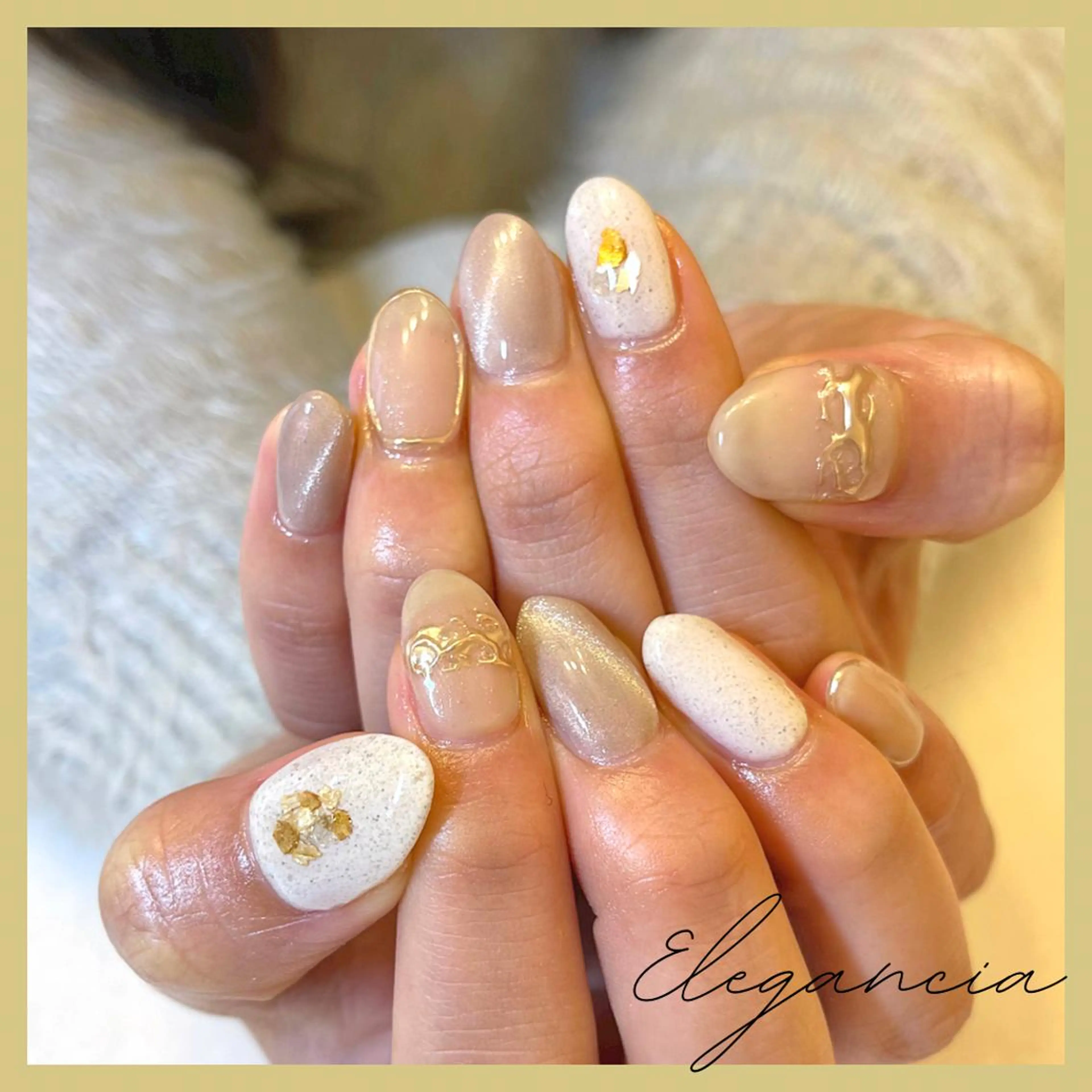 カラー ネイル ハンドネイル Elegancia. Hiromiのネイルデザイン