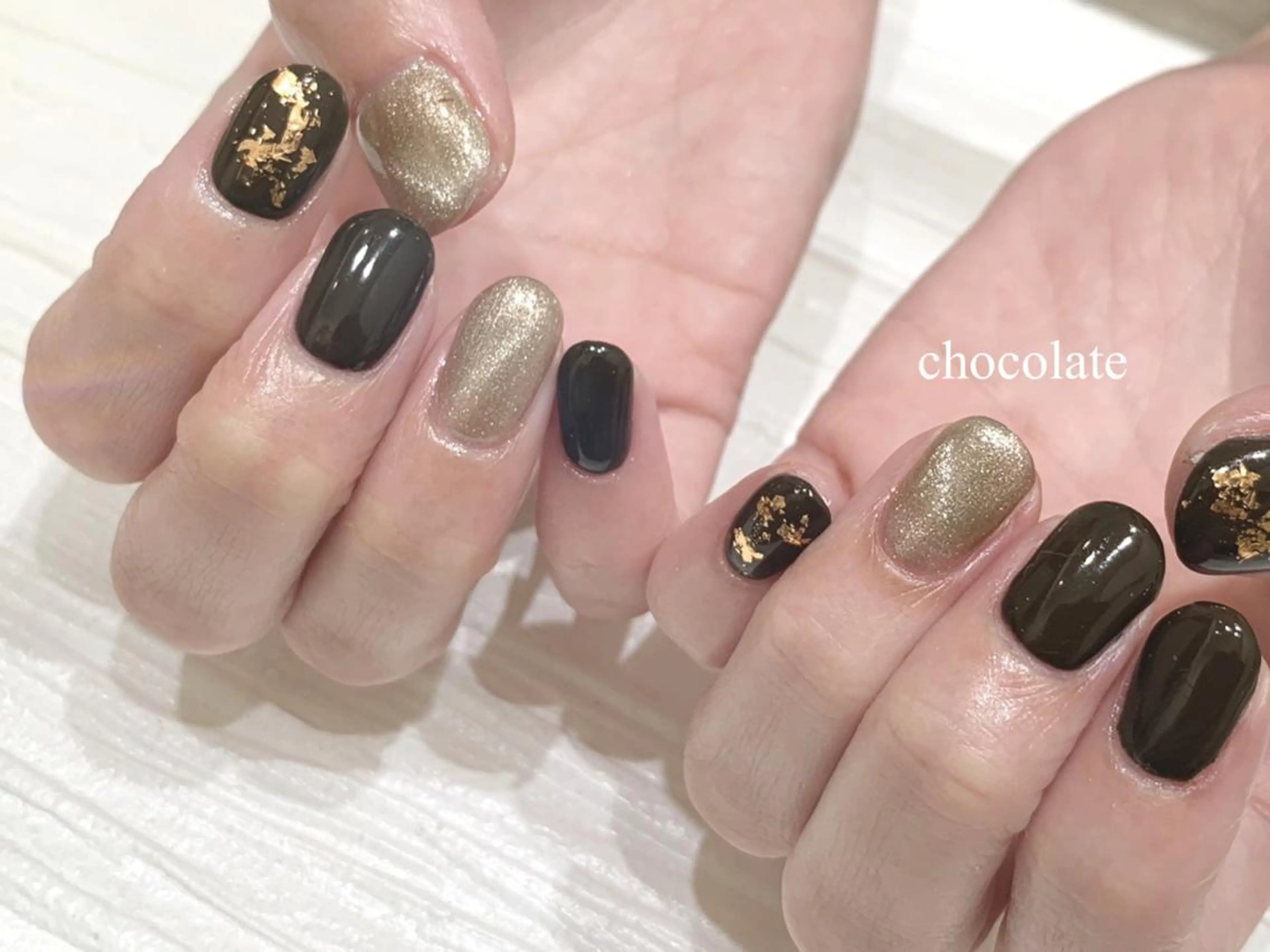 ショート m kaori𓃟のネイルデザイン