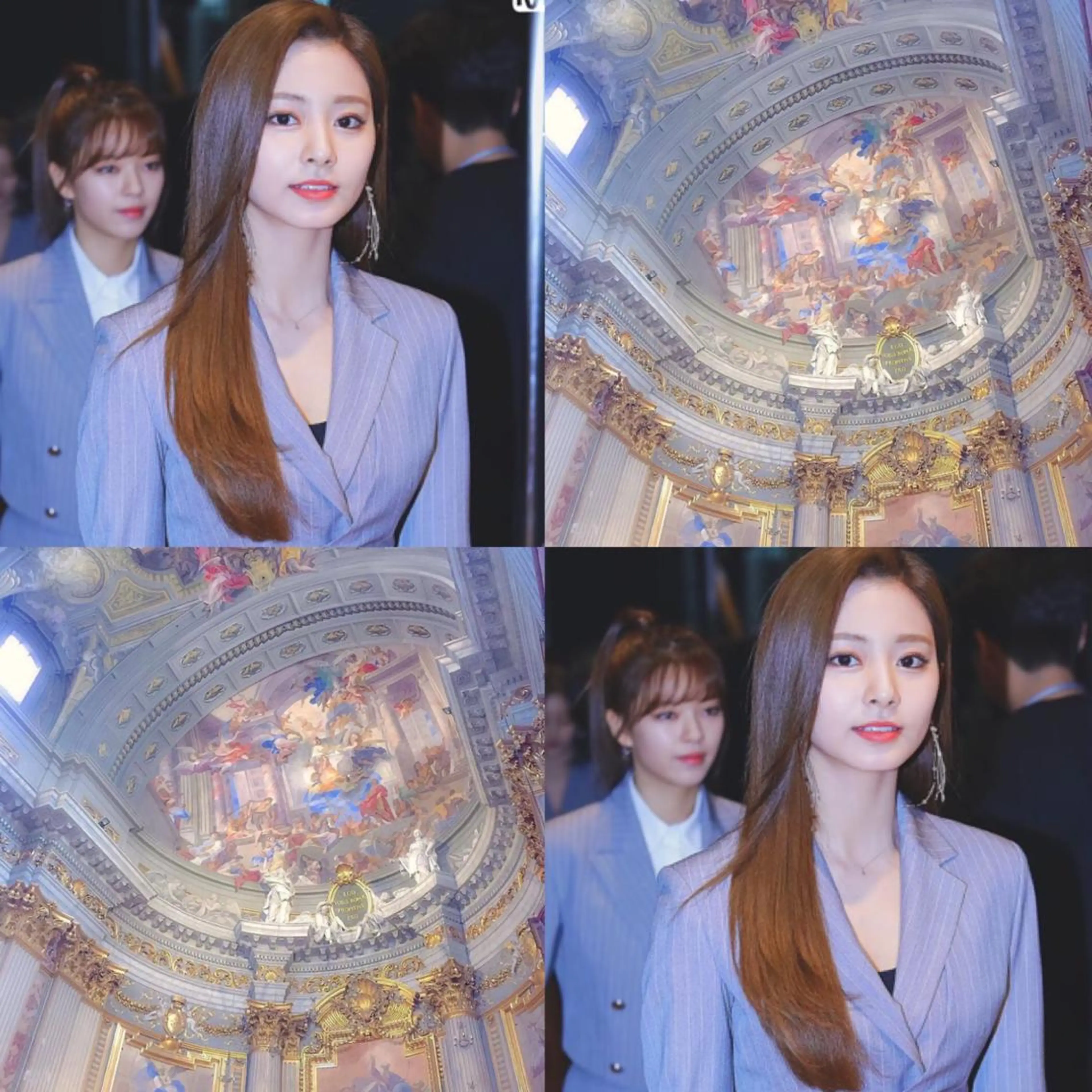 ロング カラー ヘアアレンジ ヘアカラー トリートメント 天神レイヤーカット No.1💖マユカのヘアスタイル