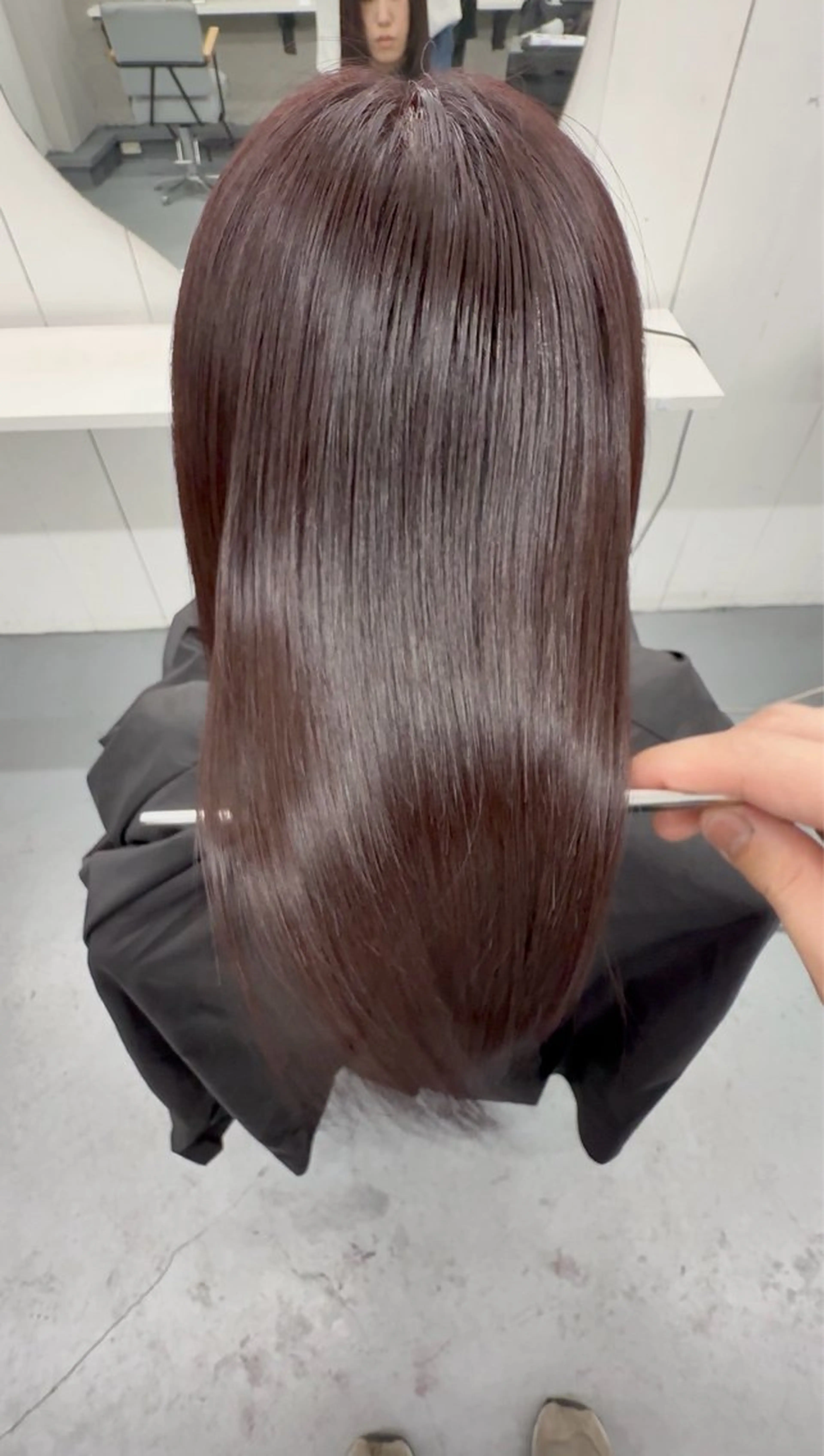 ロング 髪質改善 カット ヘアカラー (柏)美髪矯正 髪質改善特化だいちのヘアスタイル