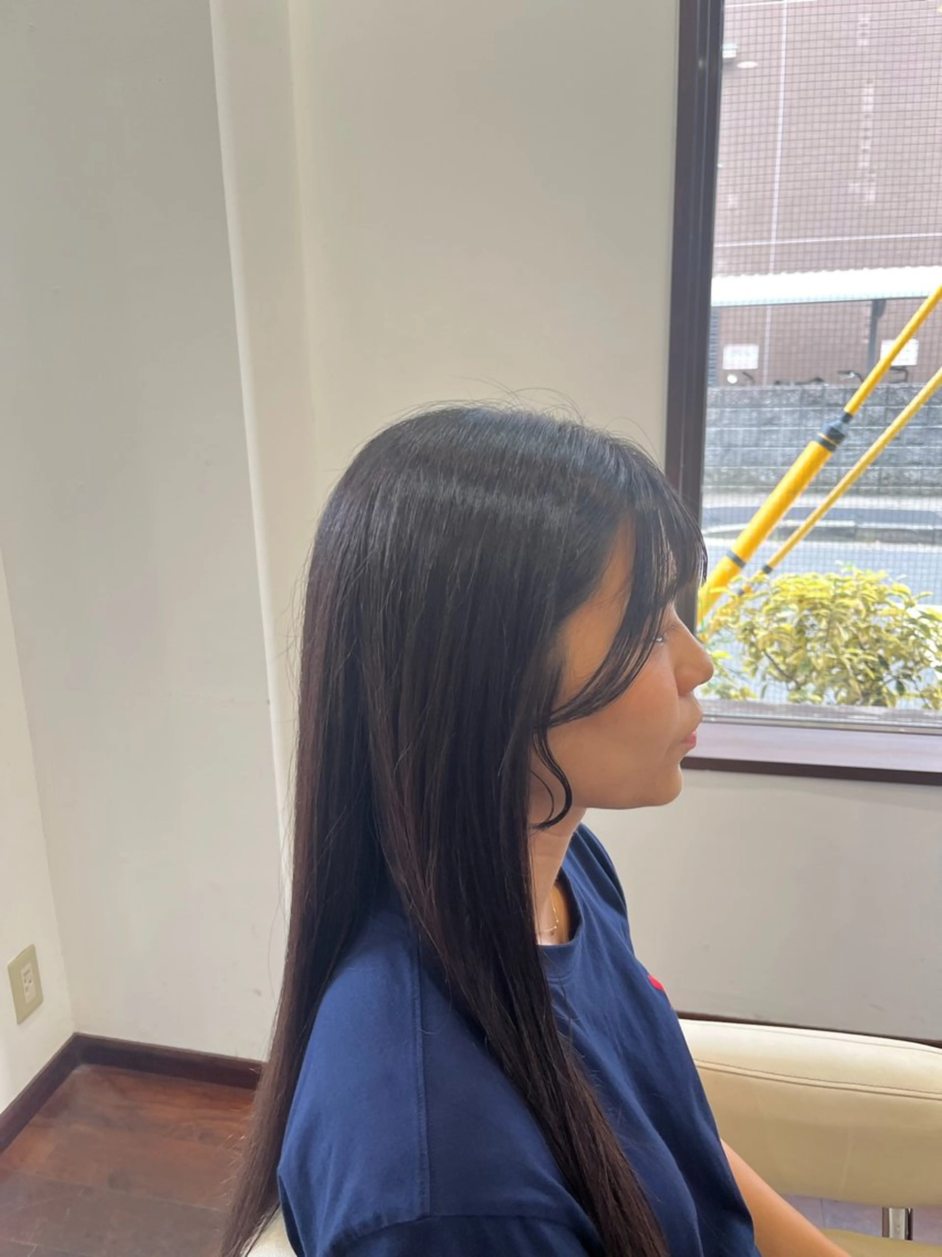 ロング 金岡 碧のヘアスタイル