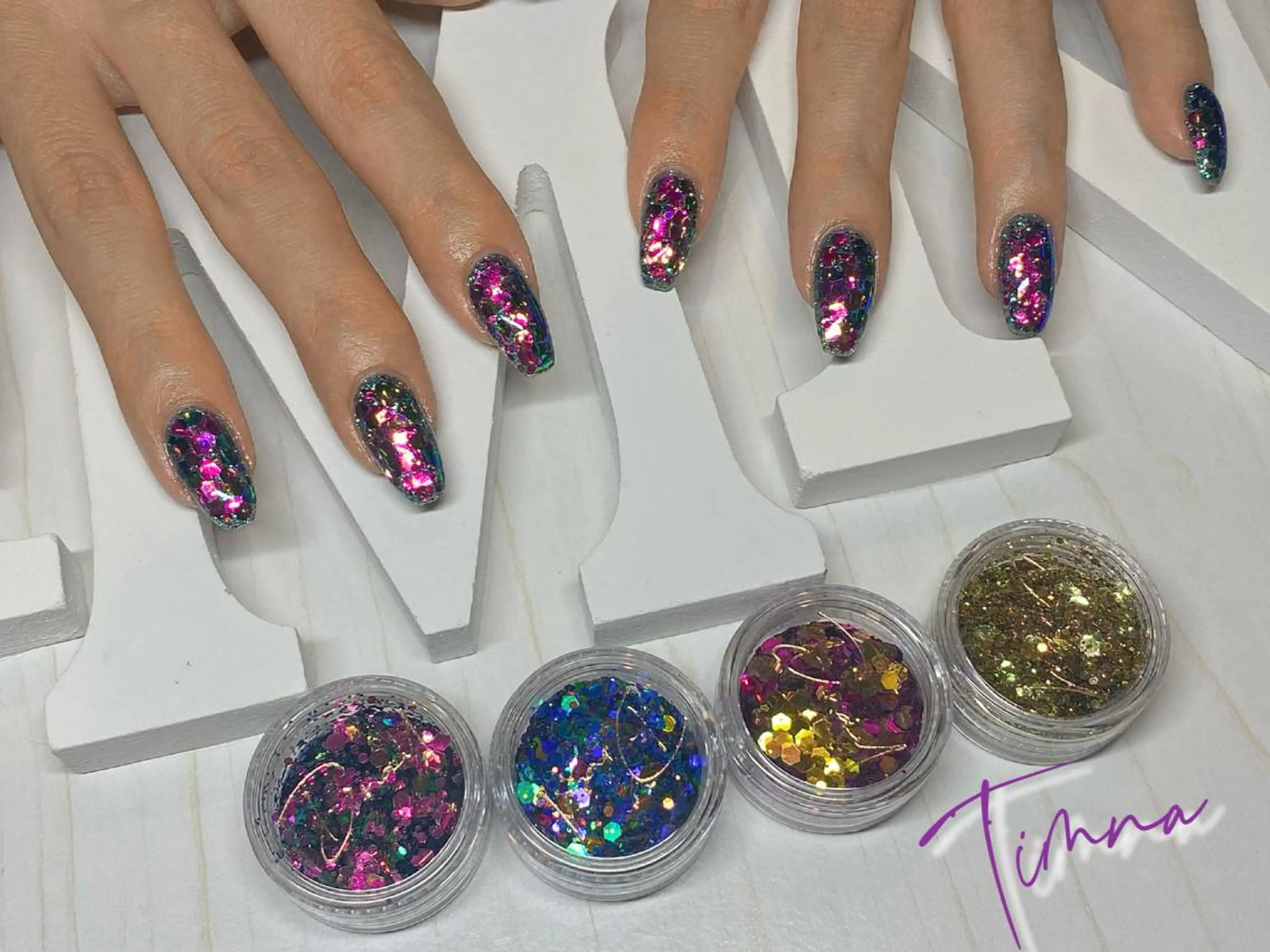 セミロング NAILSALON 🍔Timna🍟のネイルデザイン