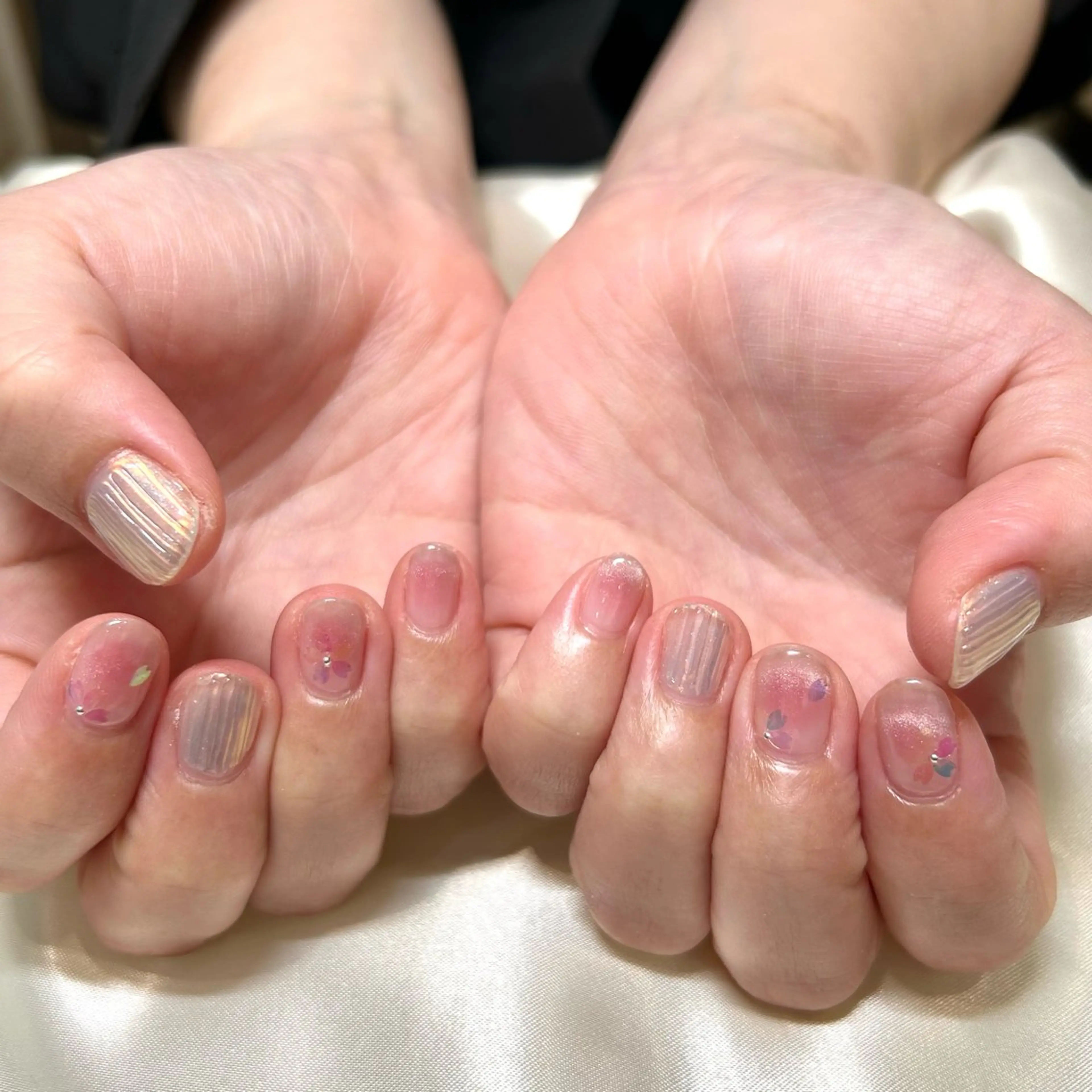 ネイル 長瀬 瑠霞のネイルデザイン