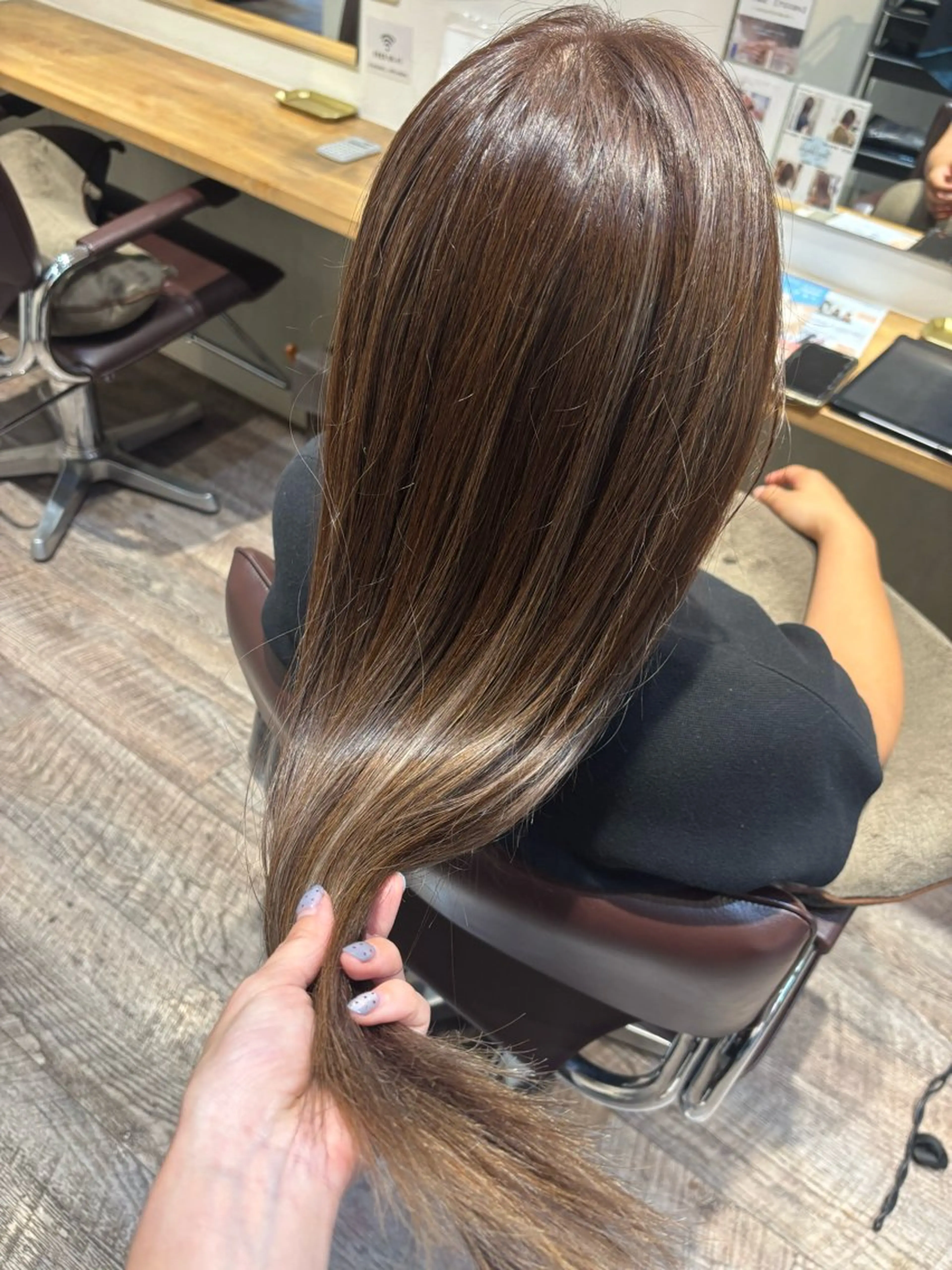 ロング カット ヘアカラー トリートメント SOL Matsumuraのマツエク・マツパデザイン