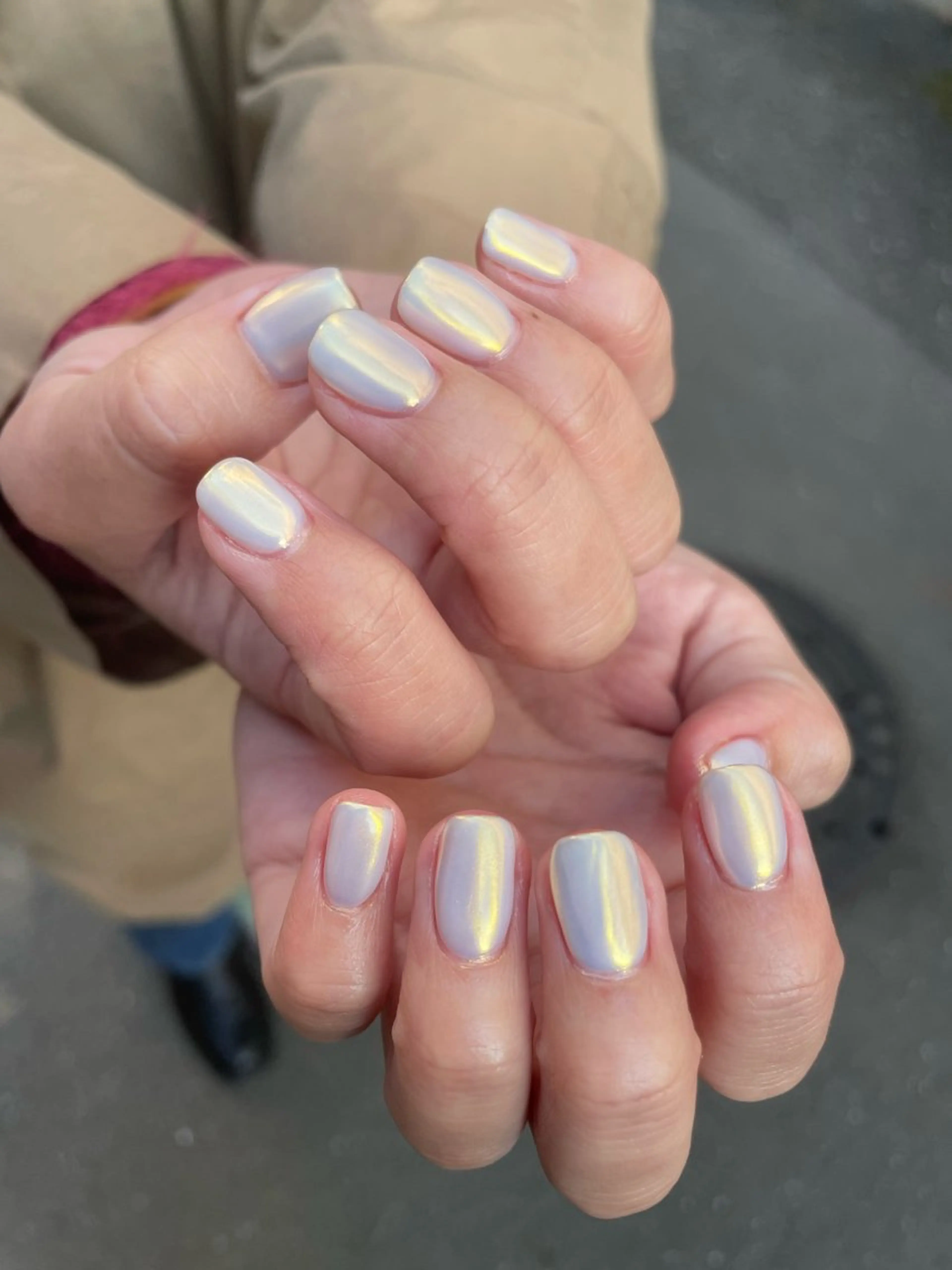 ネイル オーロラネイル nail salon Camelliaのネイルデザイン