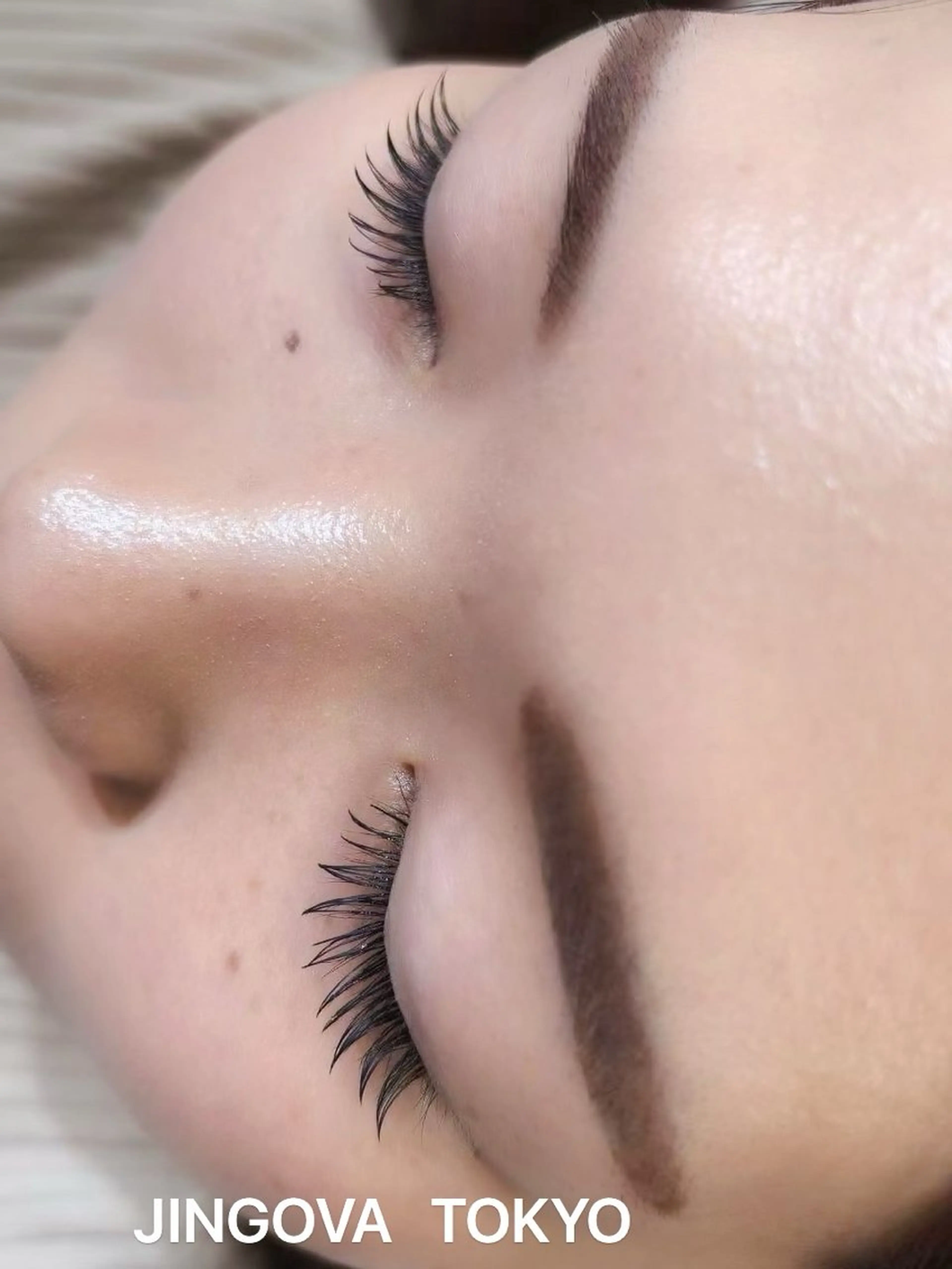 マツエク・マツパ 束感まつ毛 フラットラッシュ 韓国風マツエク ワンホンマツエク ユミナガ ジンのマツエク・マツパデザイン