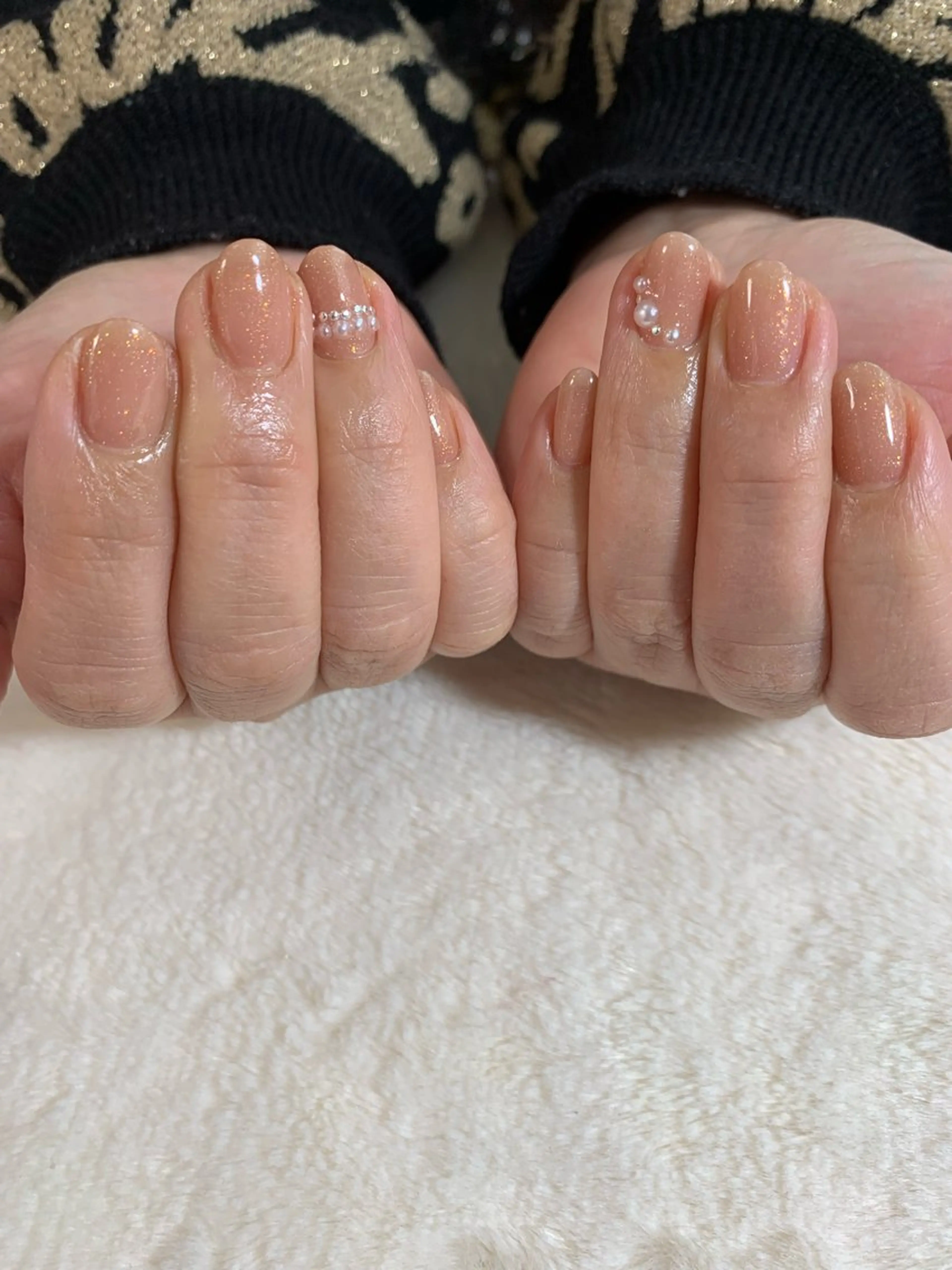 ネイル 卒業式 シンプルネイル ハンドネイル Coconail 恭子のネイルデザイン