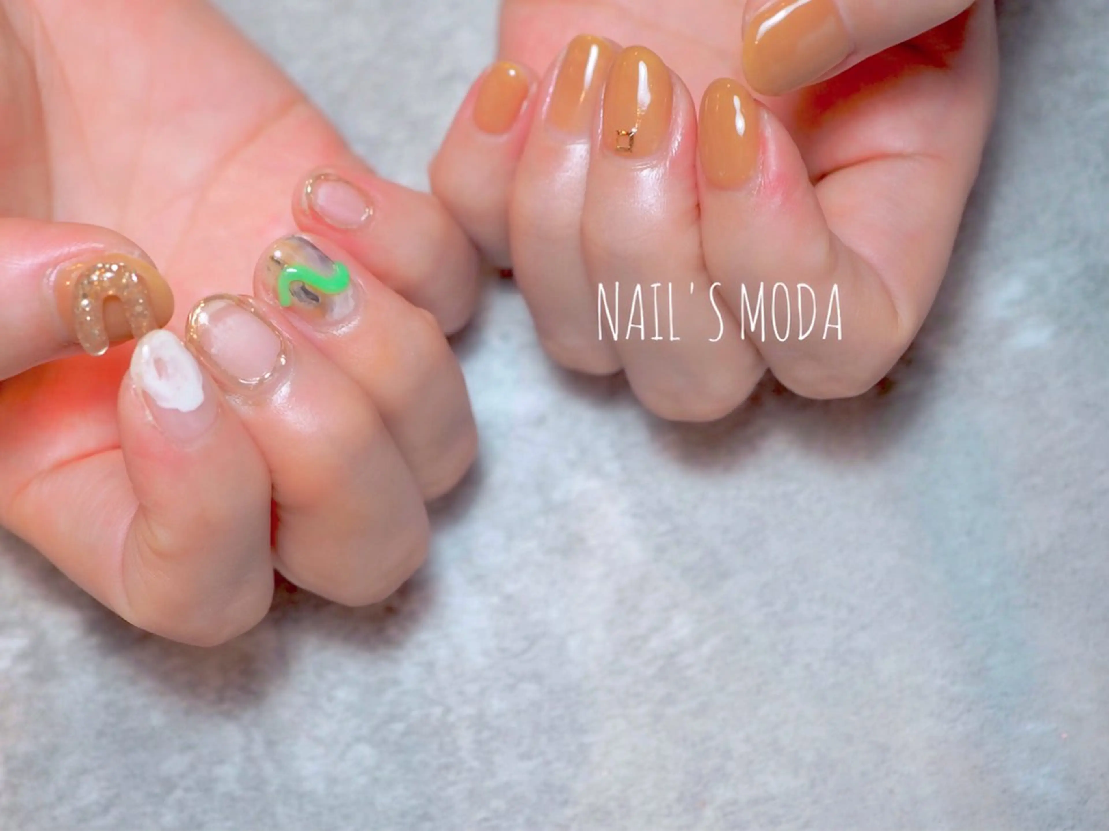 ネイル ニュアンスネイル NAIL'S MODAのネイルデザイン