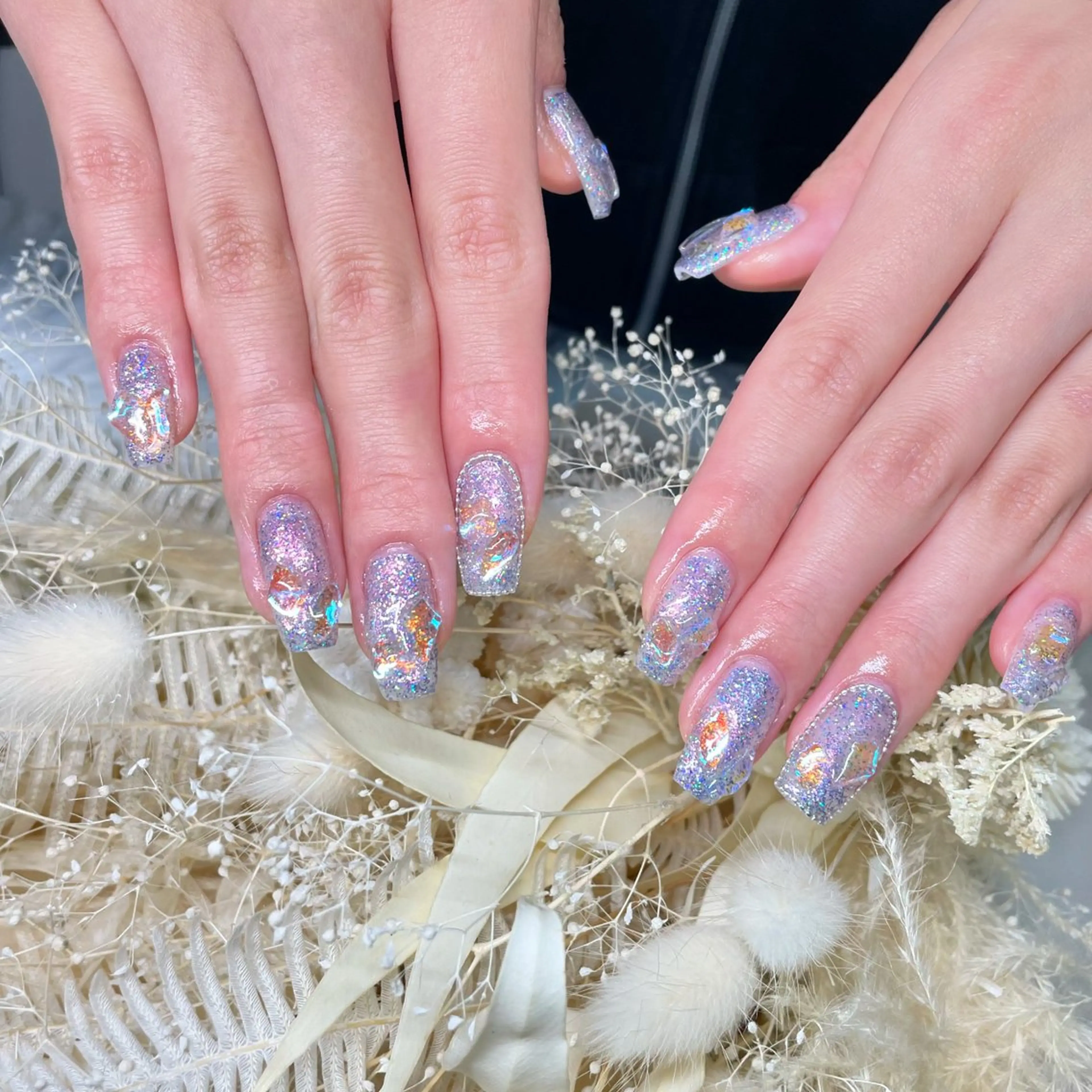 ネイル ハイビスカス ネイルサロンのネイルデザイン