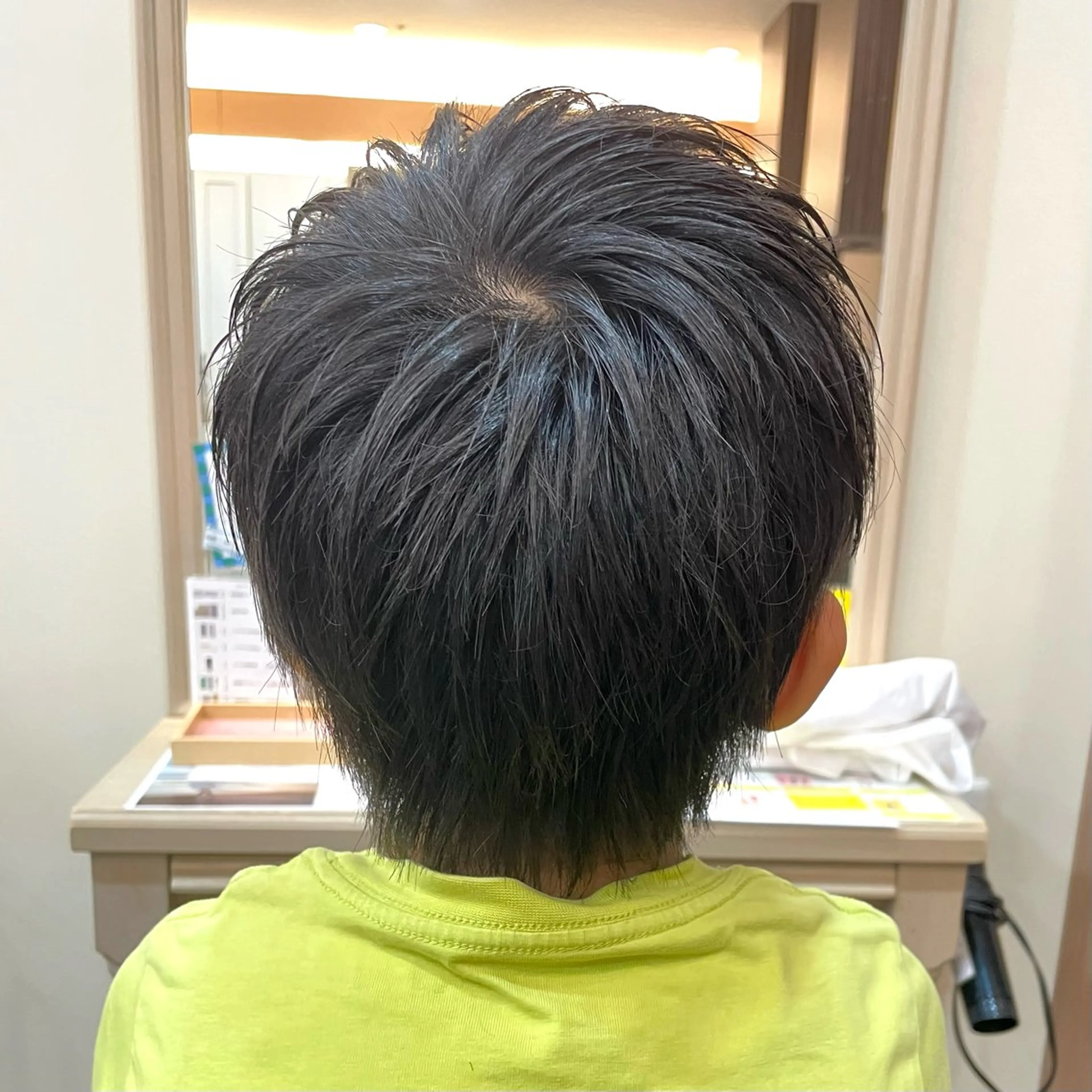 ショート メンズ キッズ カット メンズパーマ🌀/ 中村郁未のヘアスタイル