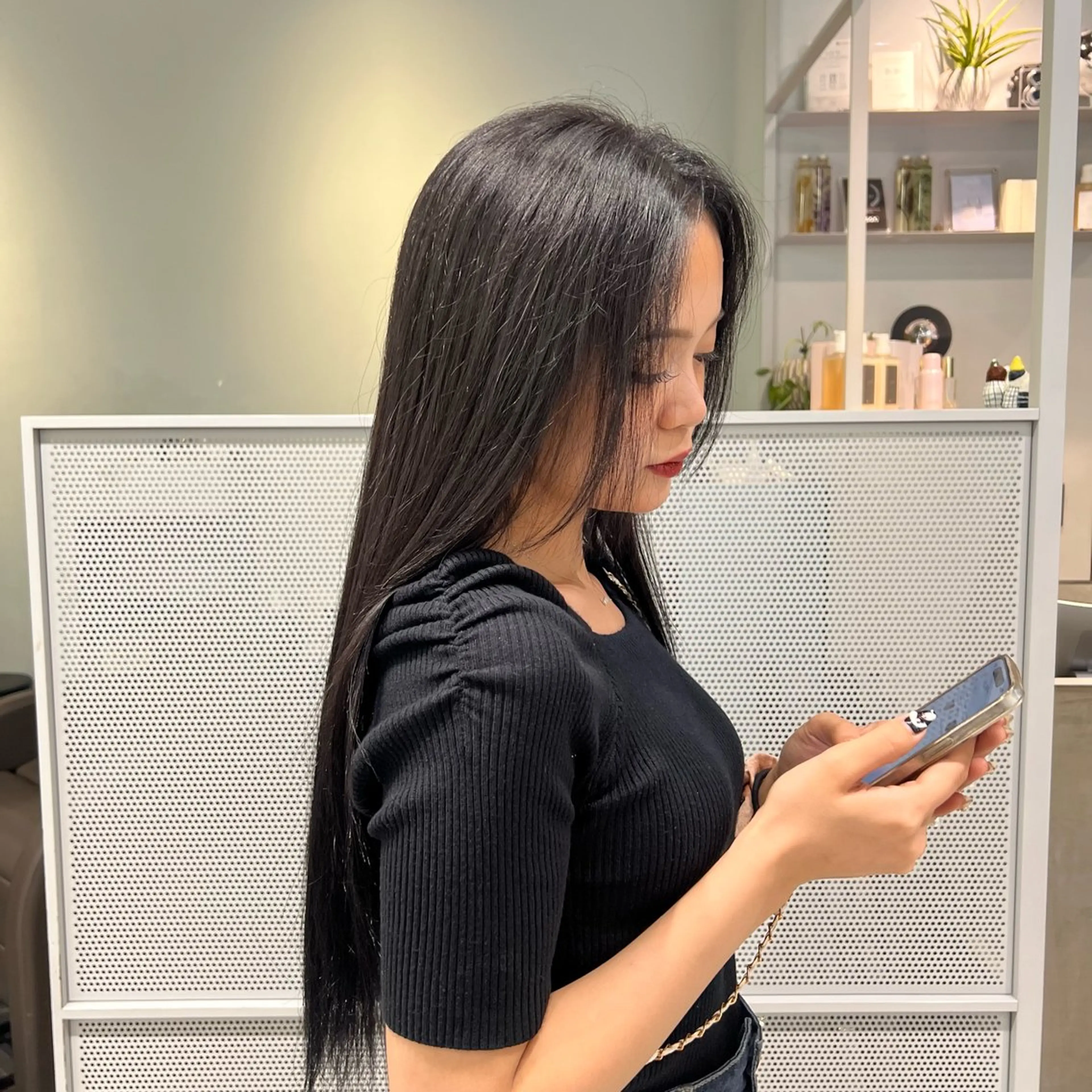 ブリーチ無しワンカラー+トリートメント👩🏻‍🦳の写真