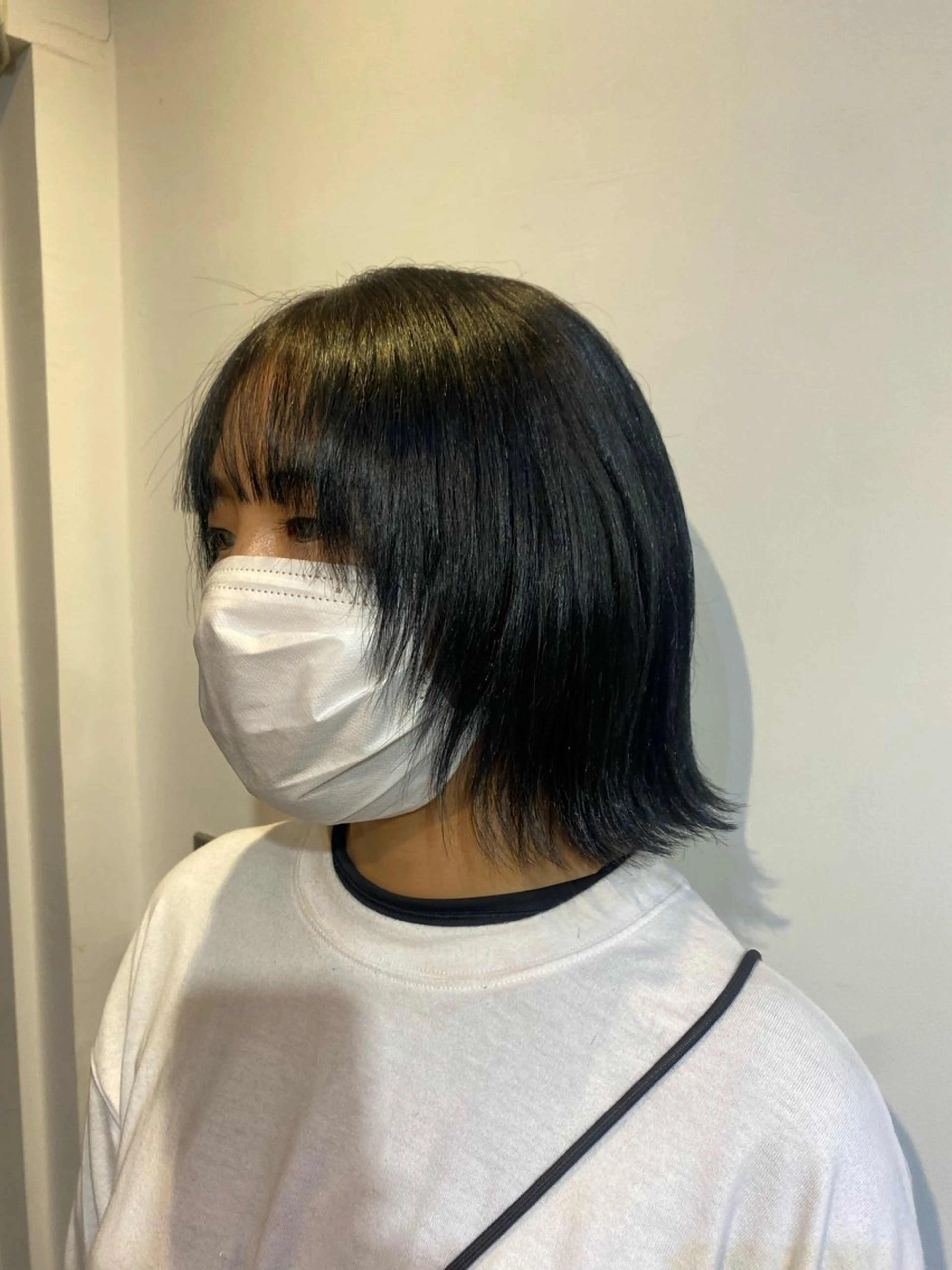 ショート ショート/ボブ/顔周 りレイヤー/RINAのヘアスタイル