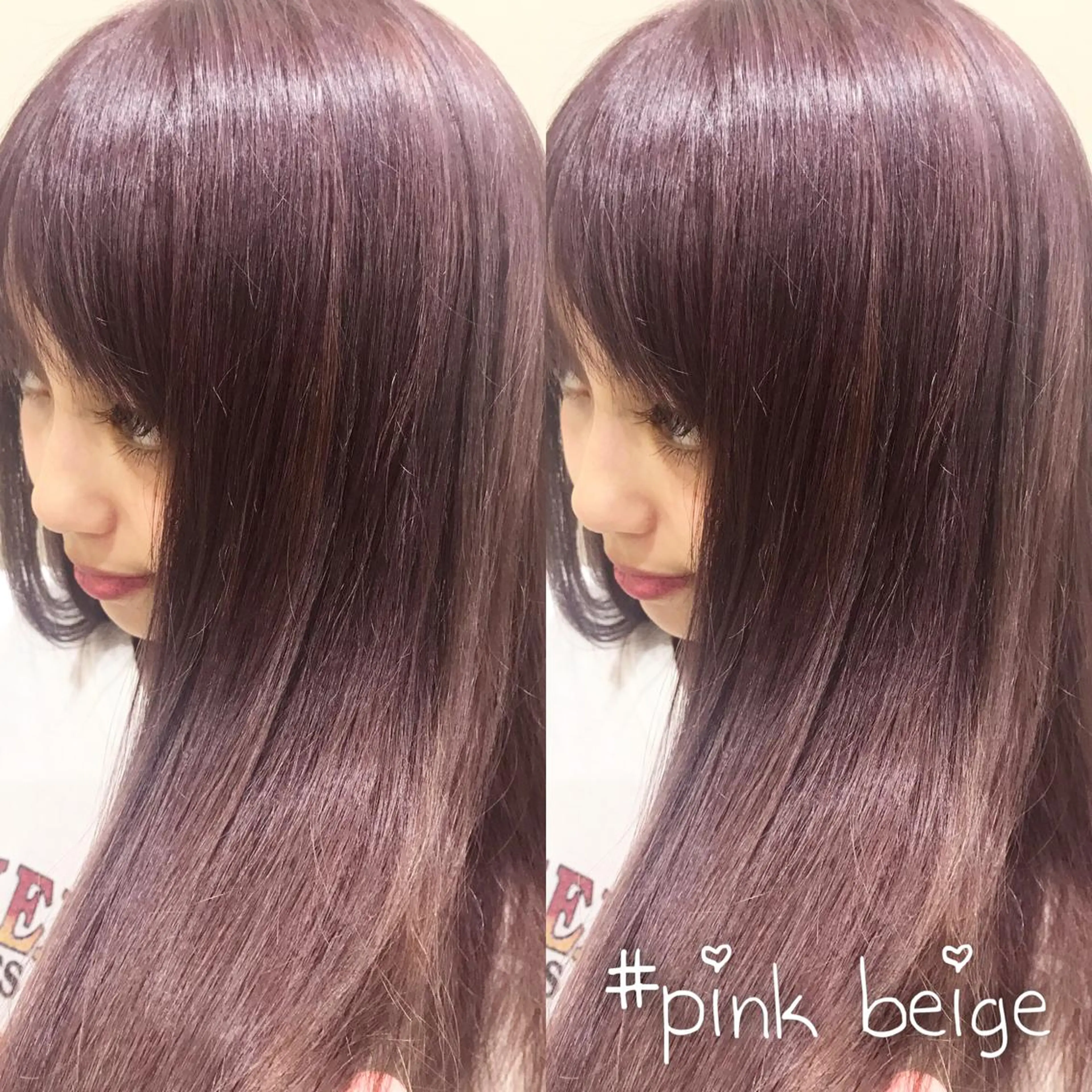 カラー ベージュカラー グレージュ ボブ 髪質改善 渋谷レイヤーカット❌ 縮毛矯正専門/武田涼のヘアスタイル