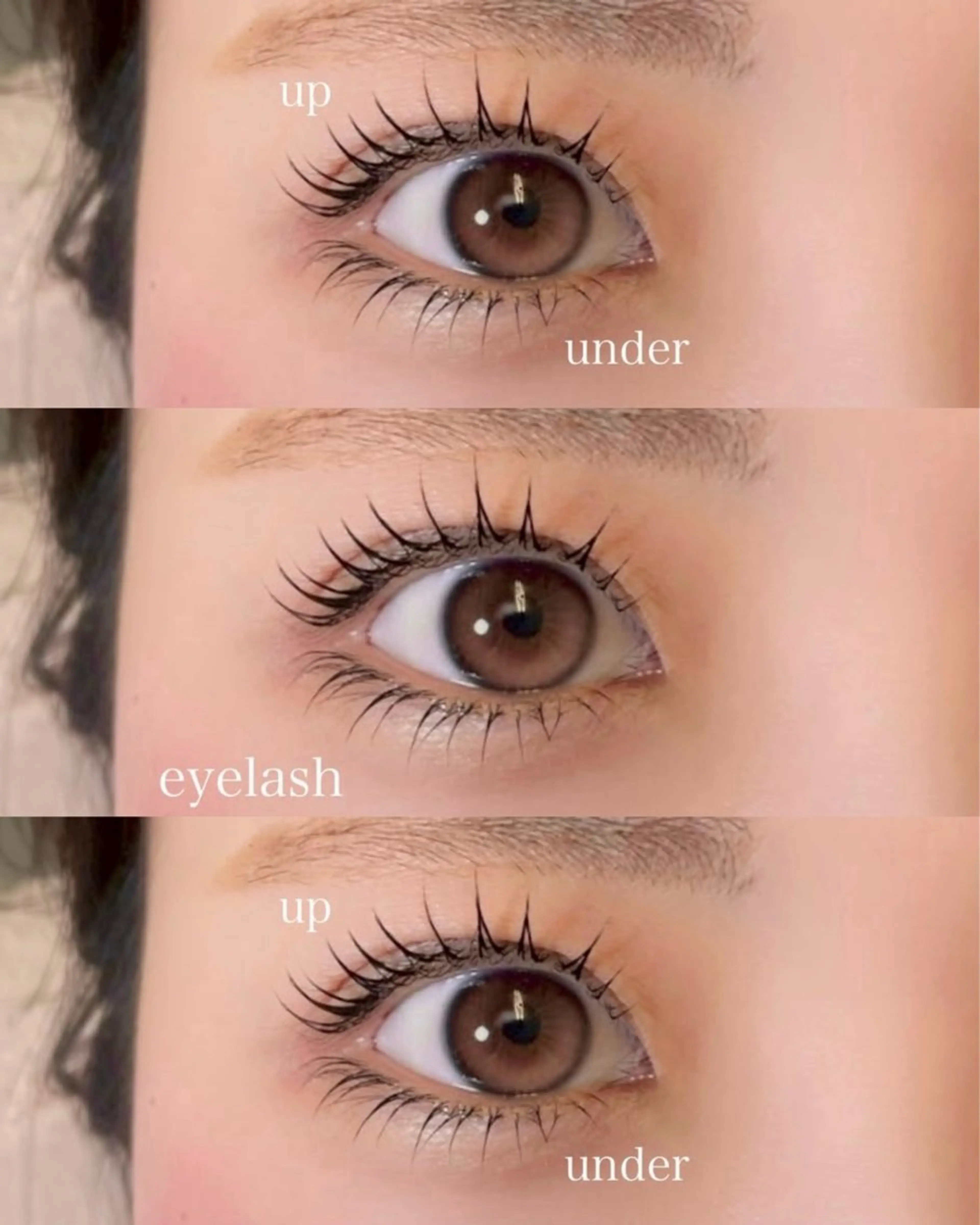 上下まつげパーマ/コーティング仕上げ(パリジェンヌ・メーテルカール変更可能◯)の写真