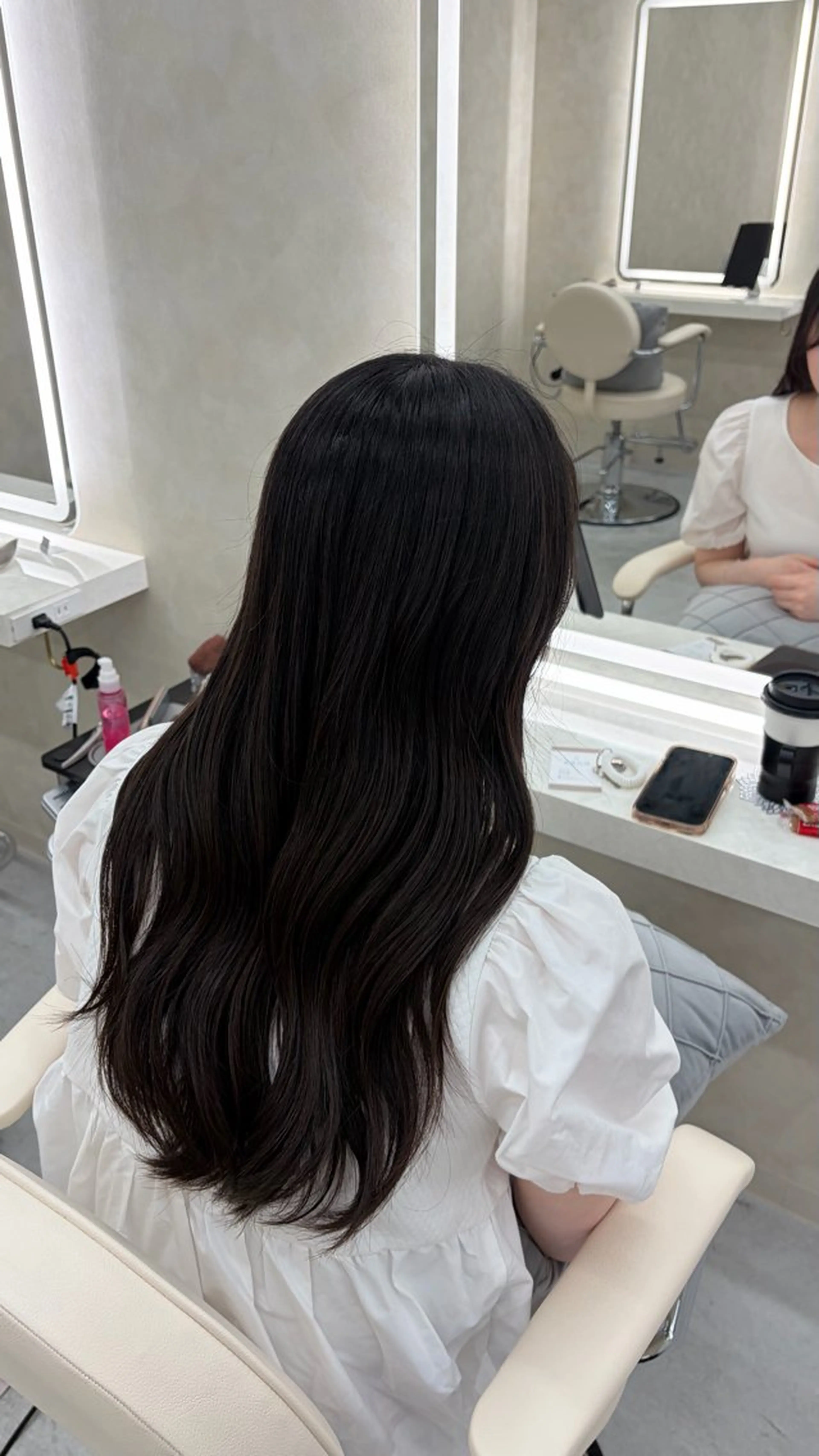 ロング 北川 葵のヘアスタイル
