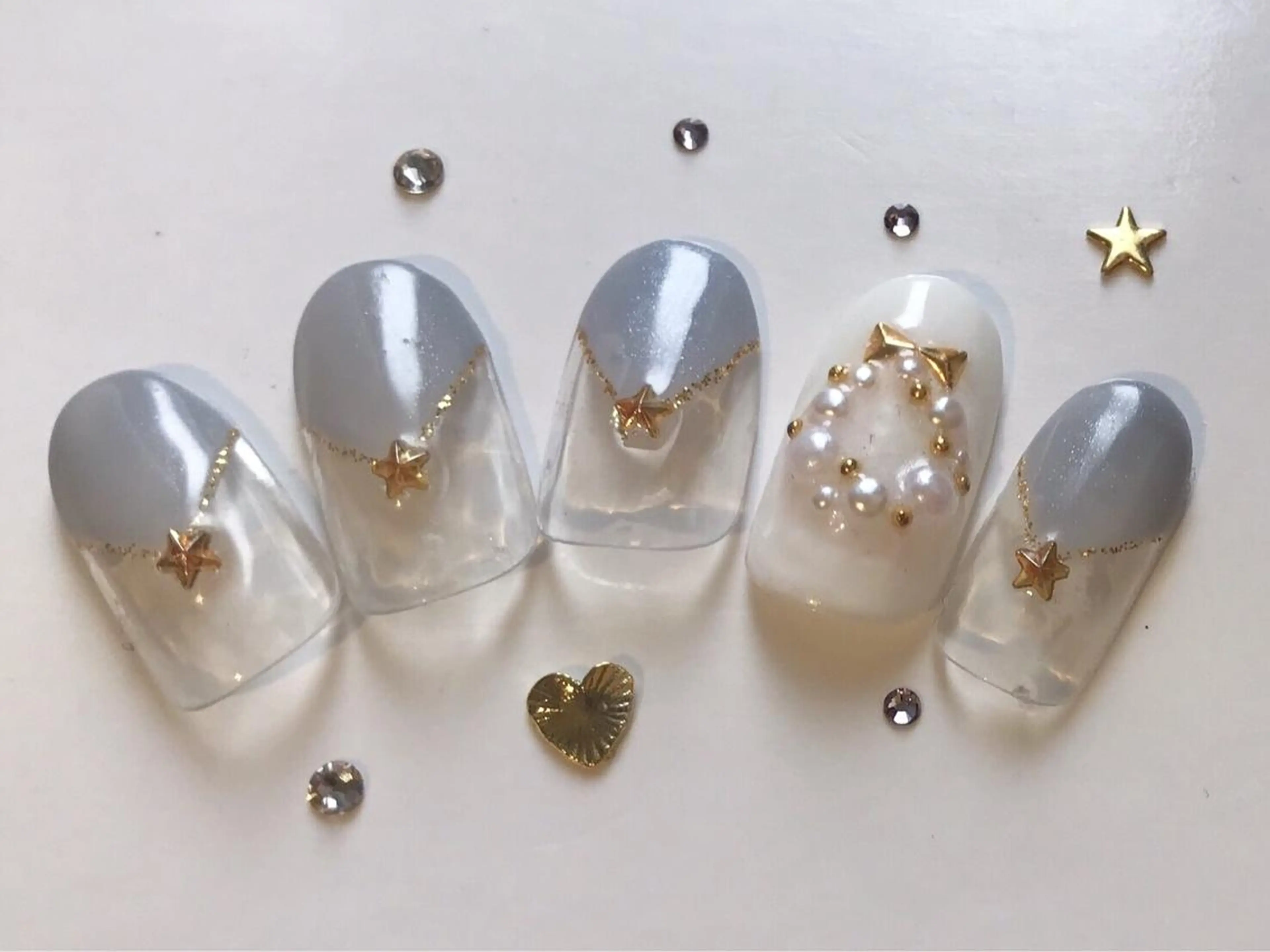 ネイル 冬ネイル クリスマス 渡邊 束紗のネイルデザイン