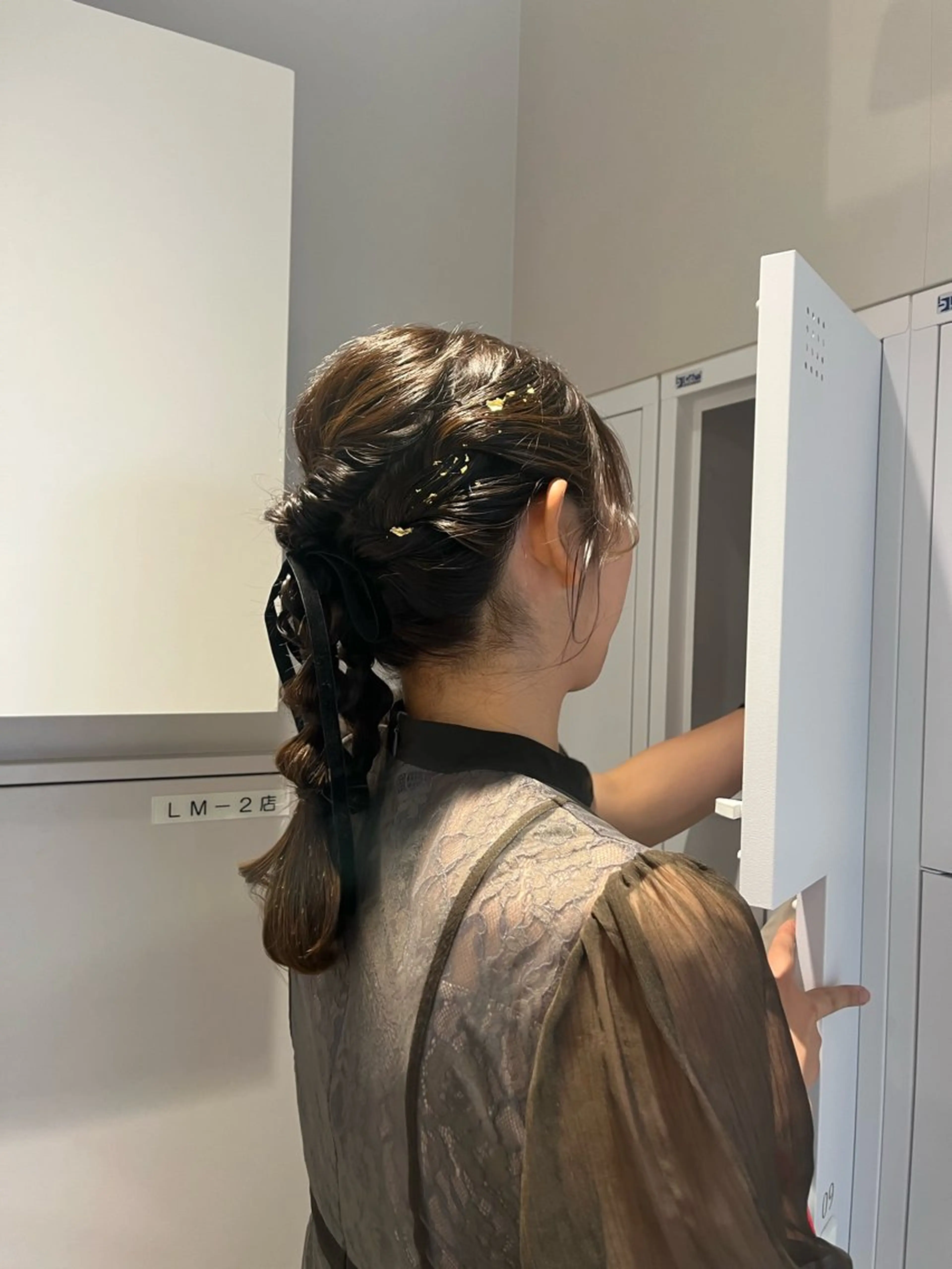 ロング ヘアセット 大宮レイヤーカット× 透明感カラー　rioのヘアスタイル