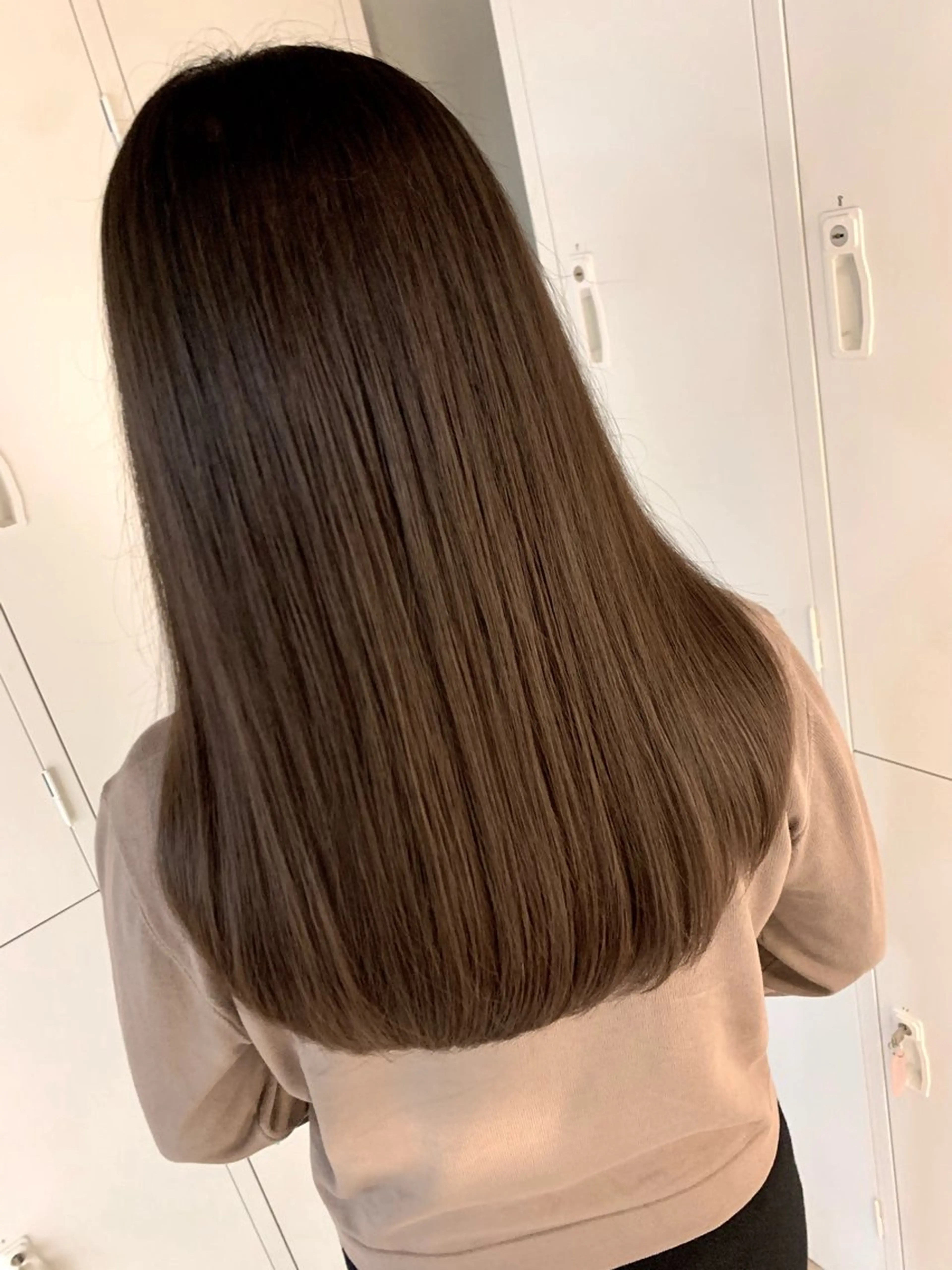 ミディアム カット ヘアカラー ✨ハイトーン✨艶髪 ✨髪質改善✨和田のヘアスタイル