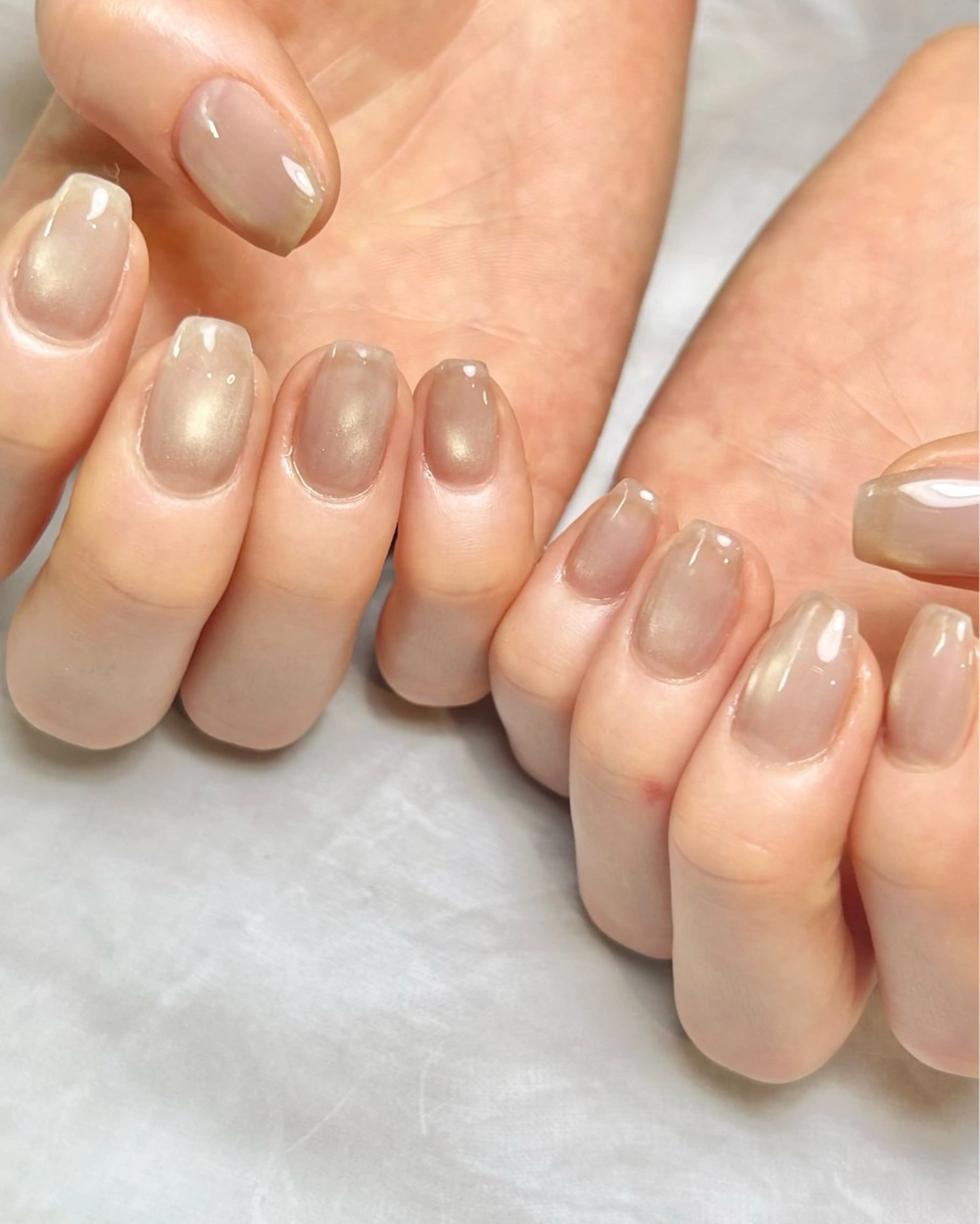 ネイル ワンカラーネイル ハンドネイル Reflection marikoのネイルデザイン