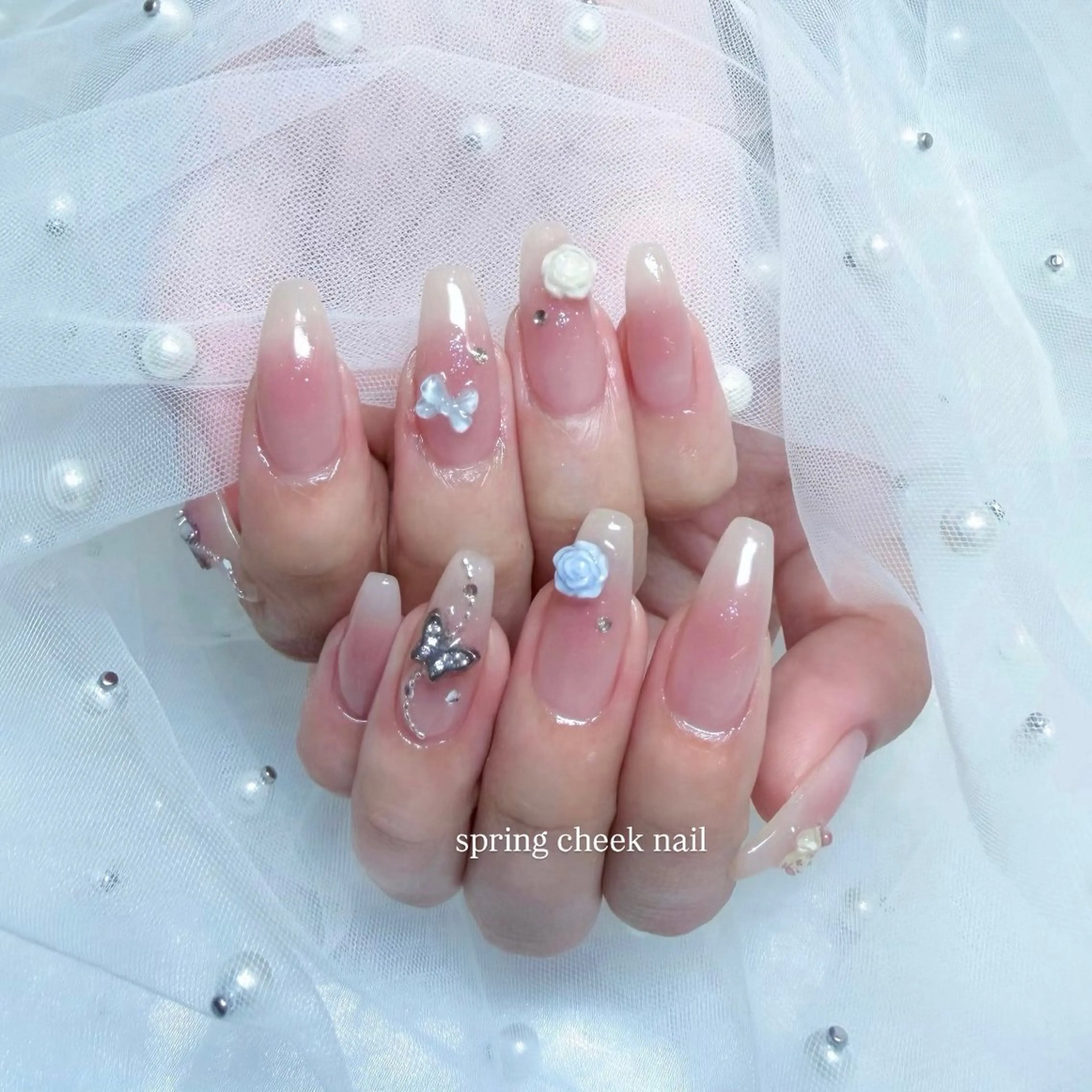 ネイル ハンドネイル Tsuki🌙/渋谷 /パラジェルのネイルデザイン