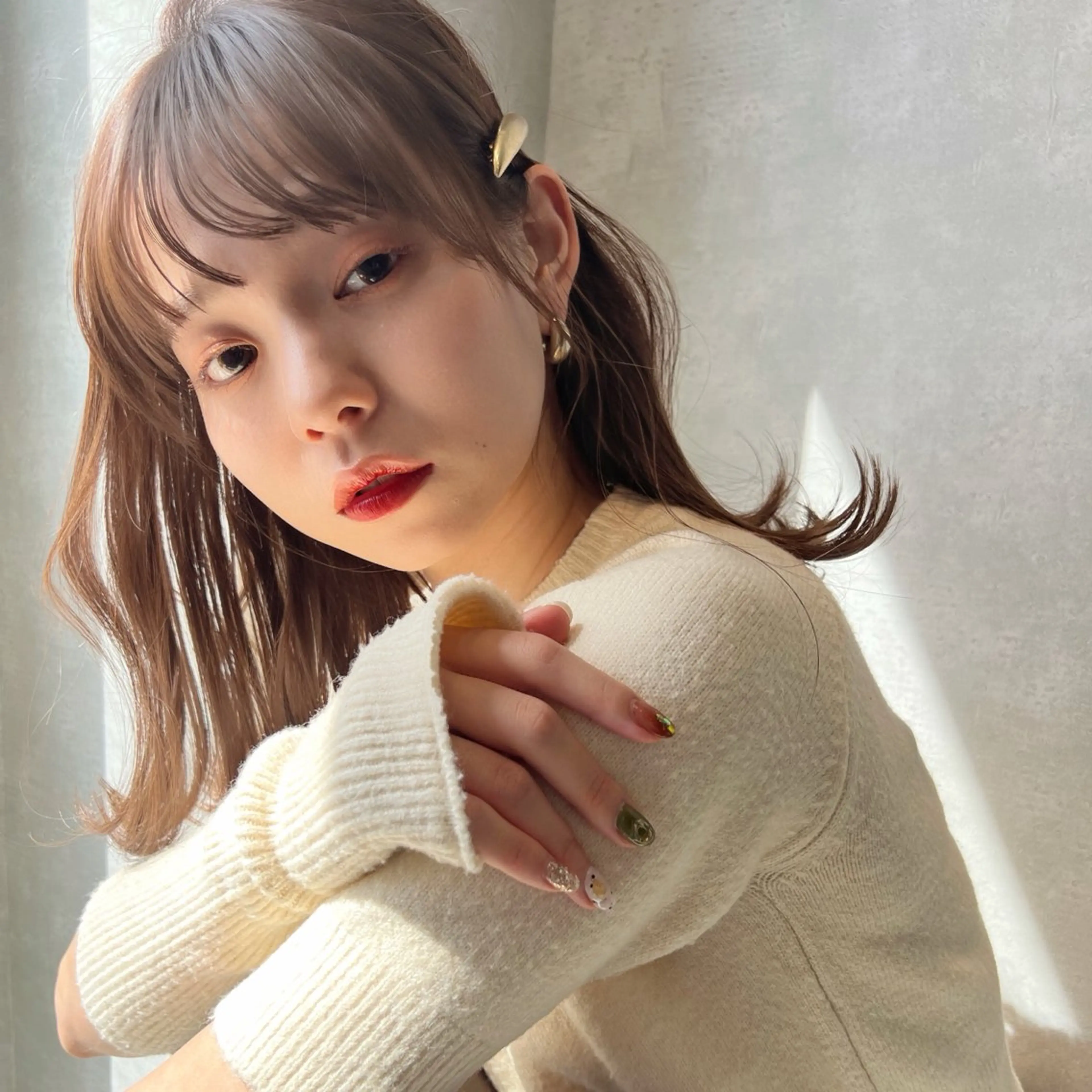 ミディアム 韓国モテhair🍑 momoのヘアスタイル