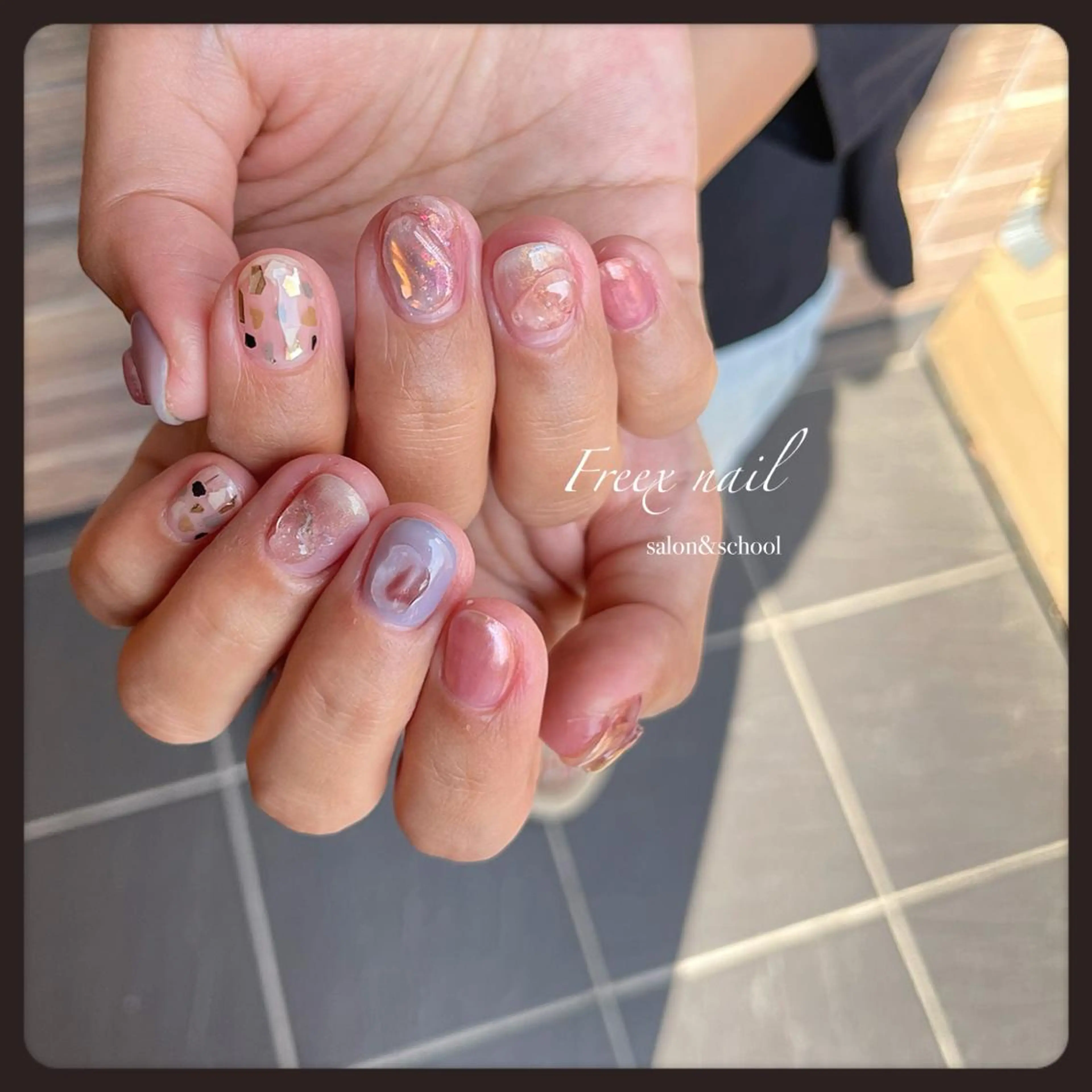 ネイル ニュアンスネイル ハンドネイル フットネイル Freex nail所属・freex nail /ニュアンス/個性派のネイルデザイン