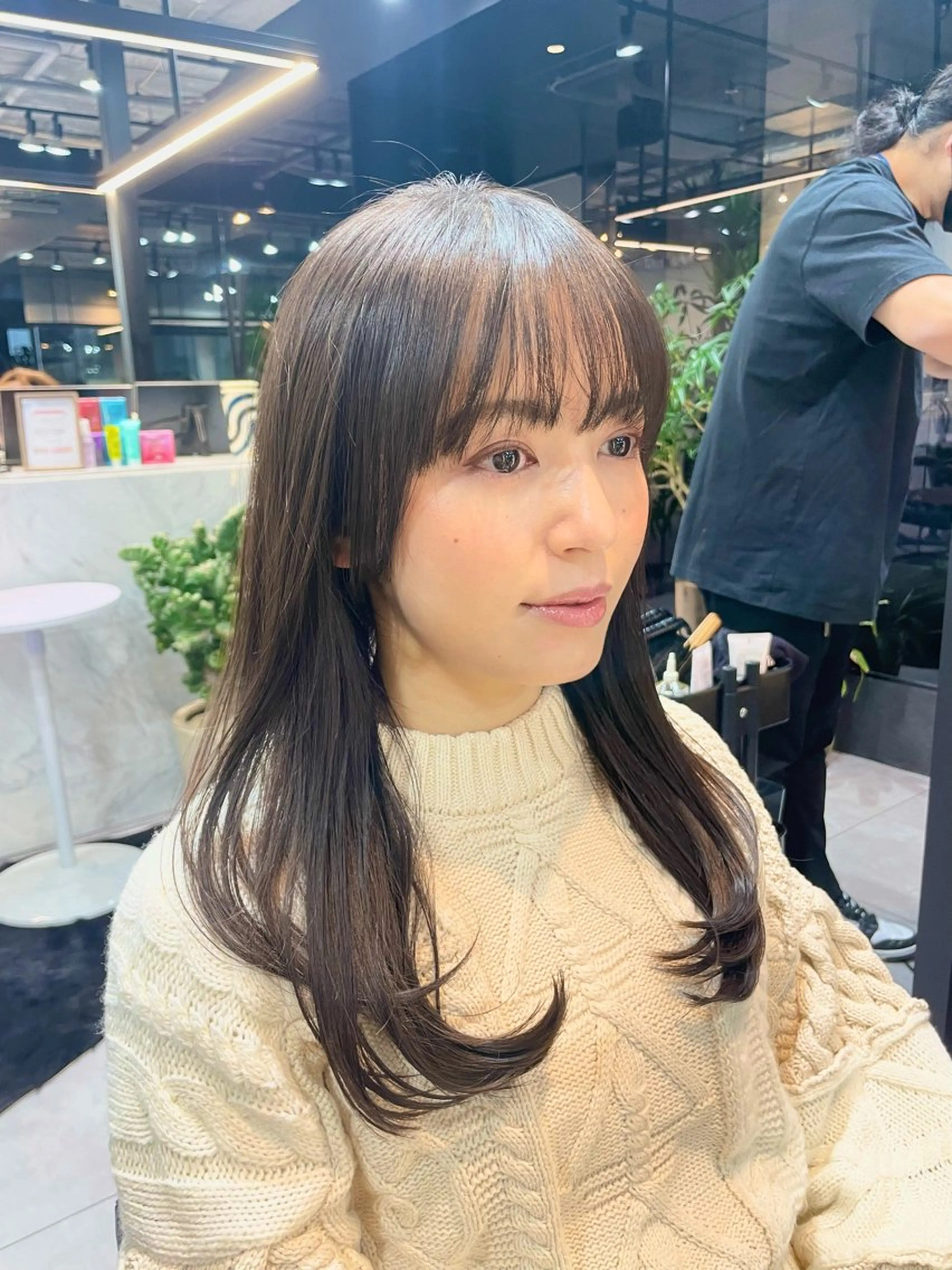 ロング 小田 桜のヘアスタイル