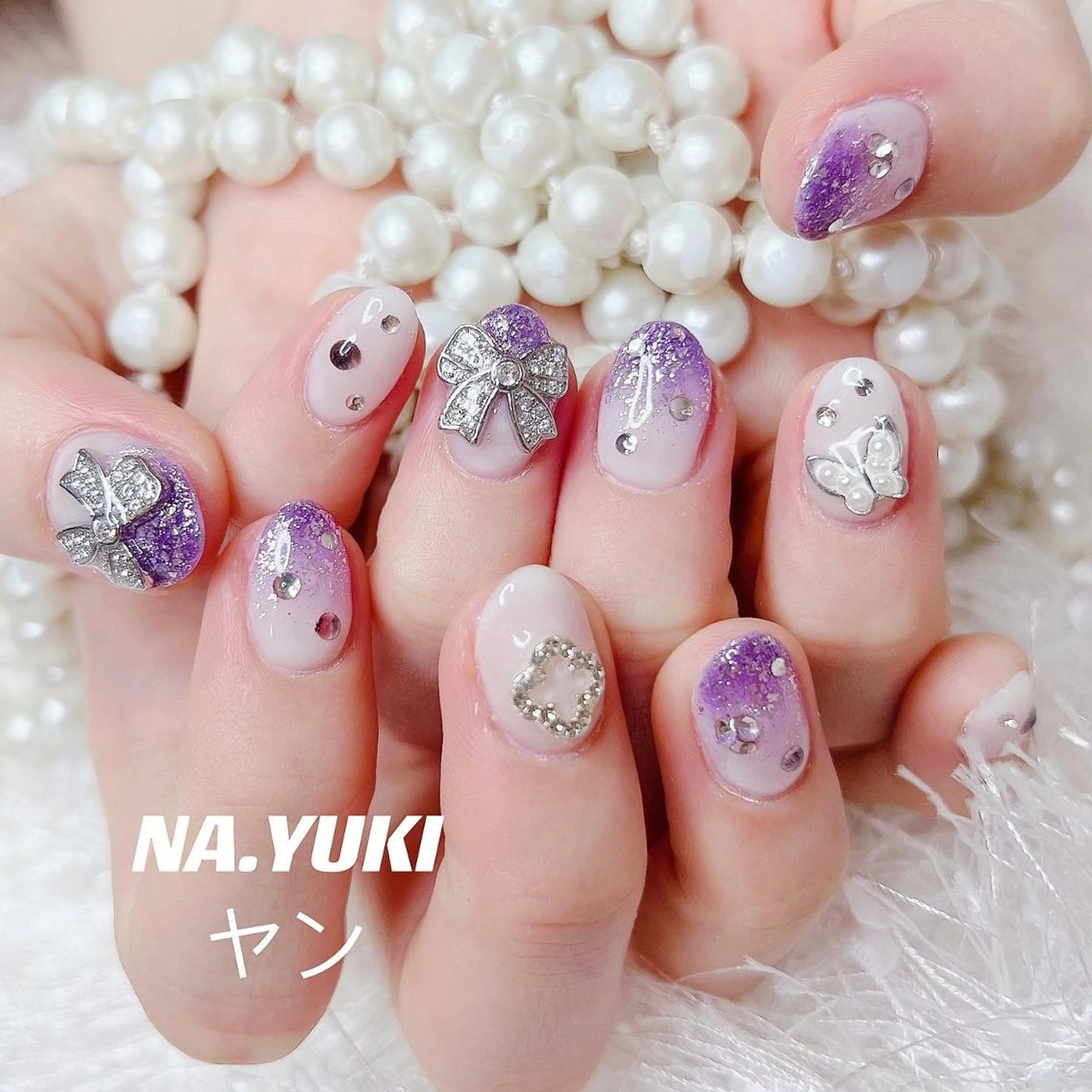 ネイル 🎀 moo~ 🎀のネイルデザイン