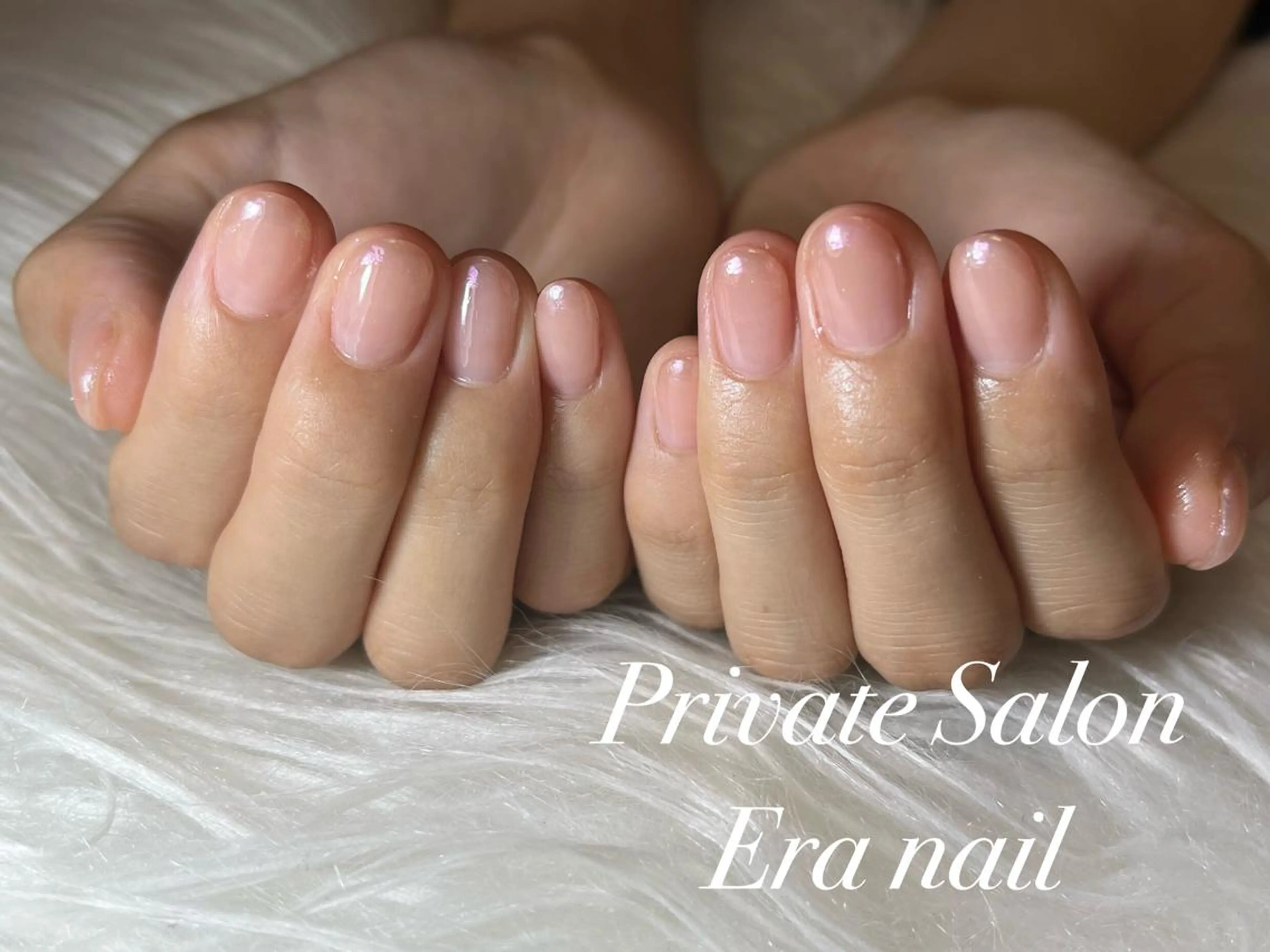 ネイル オーロラネイル ミラーネイル ワンカラーネイル Era nailのネイルデザイン