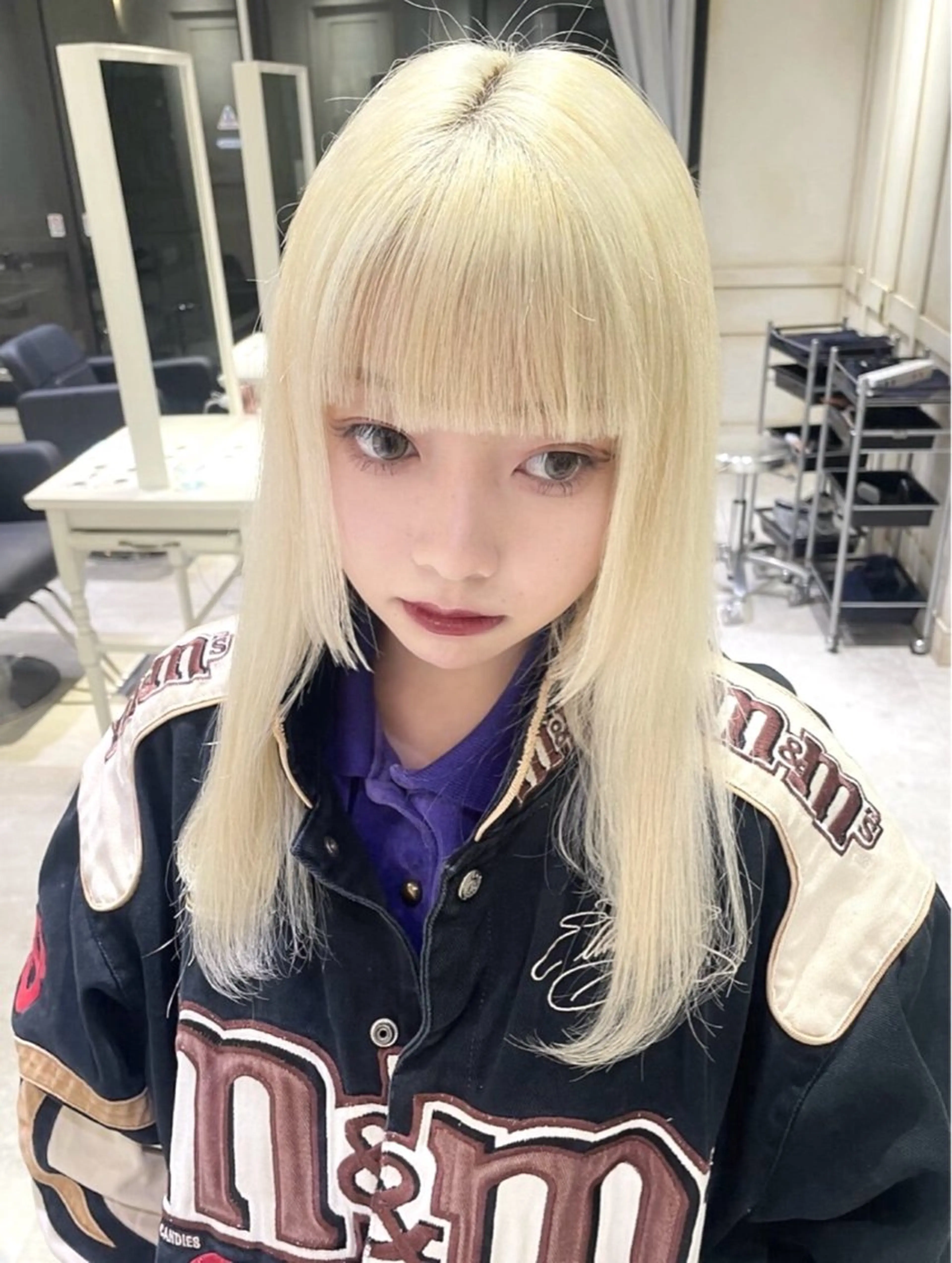 ロング カラー 透明感カラー/ kazusaのヘアスタイル