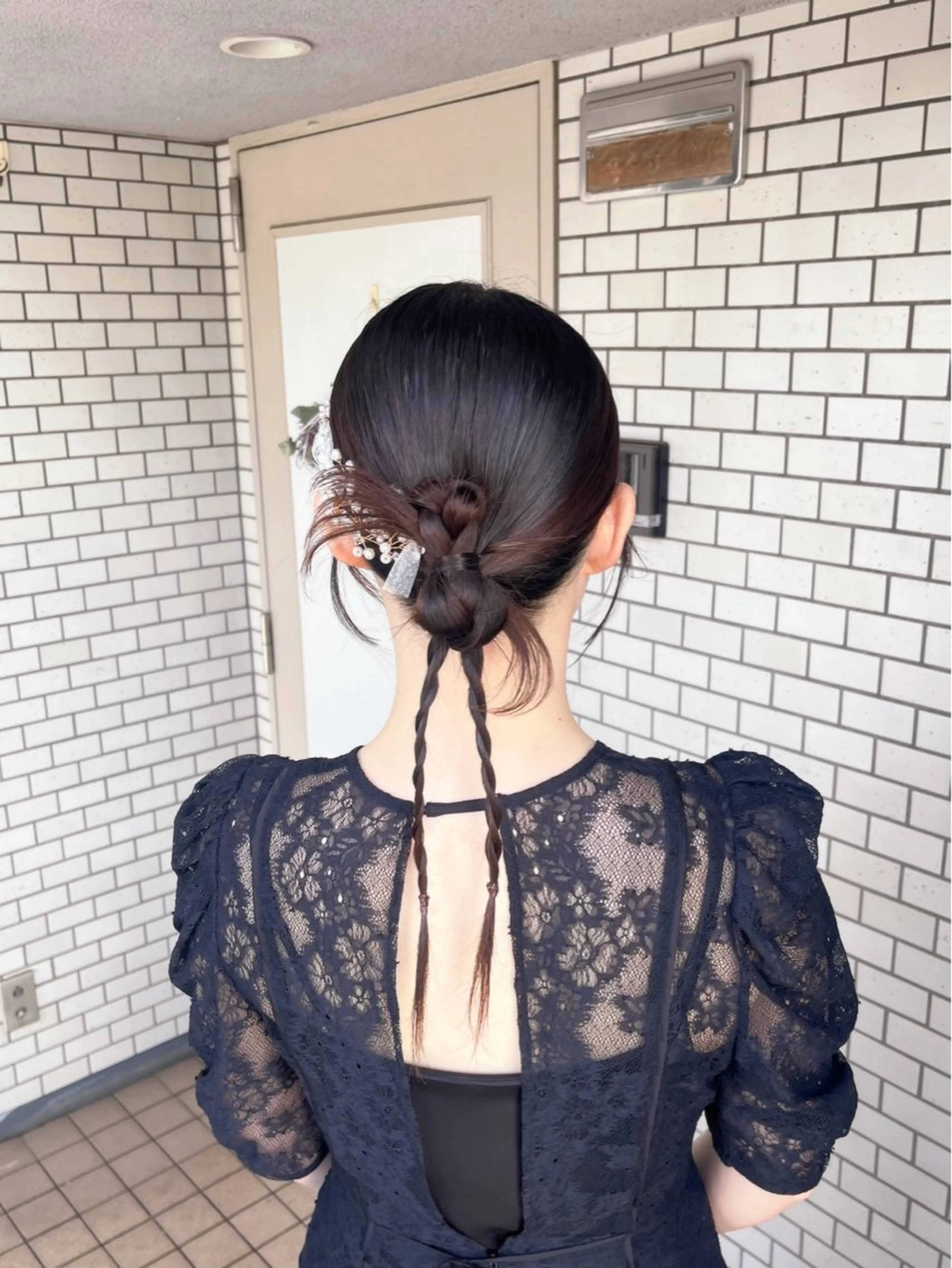 ヘアアレンジ ヘアセット 垢抜けヘアメイク🫧 JURI🪽のヘアスタイル