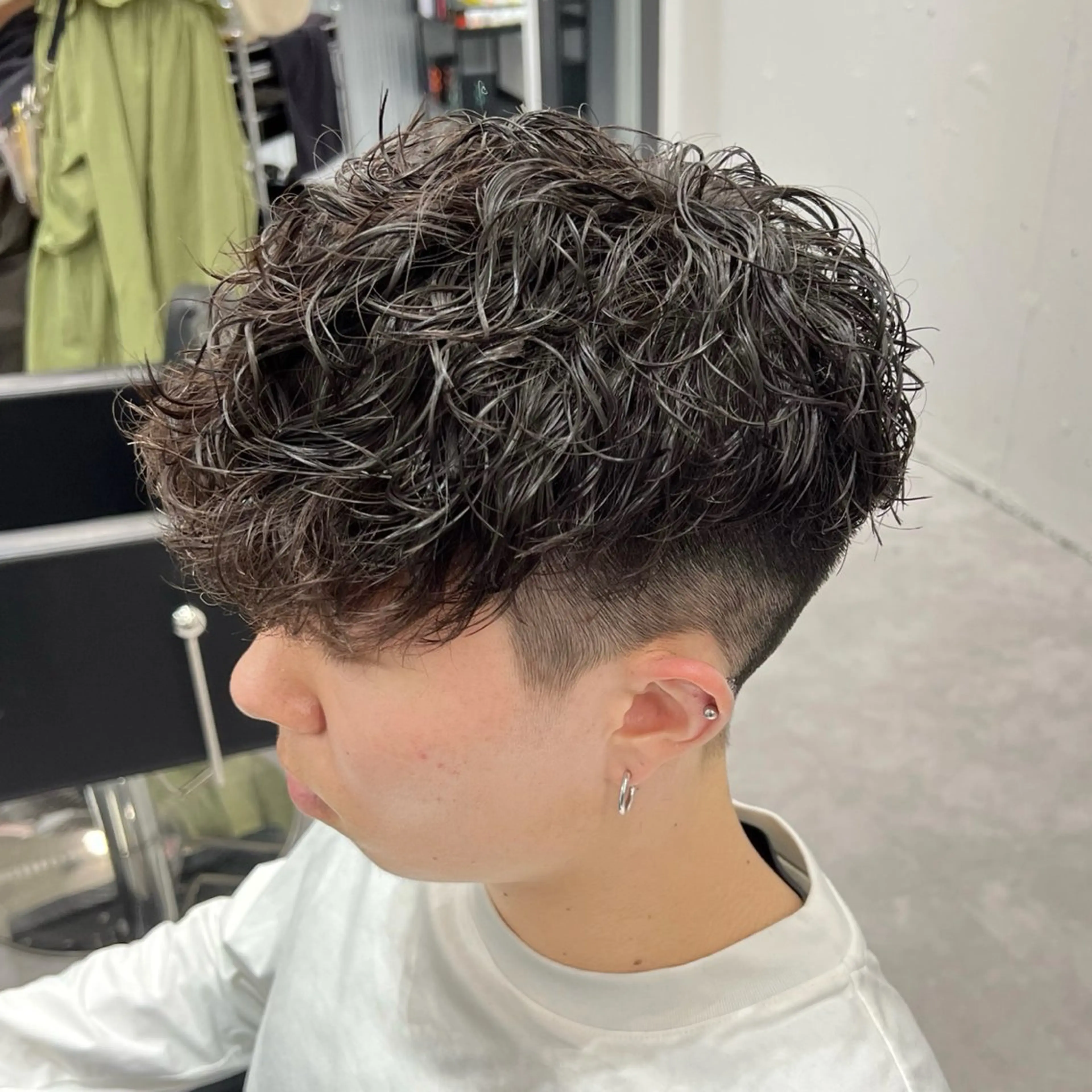 パーマ メンズ メンズパーマ スペインカール 【メンズ特化美容師】 🐍NAO🐍のヘアスタイル